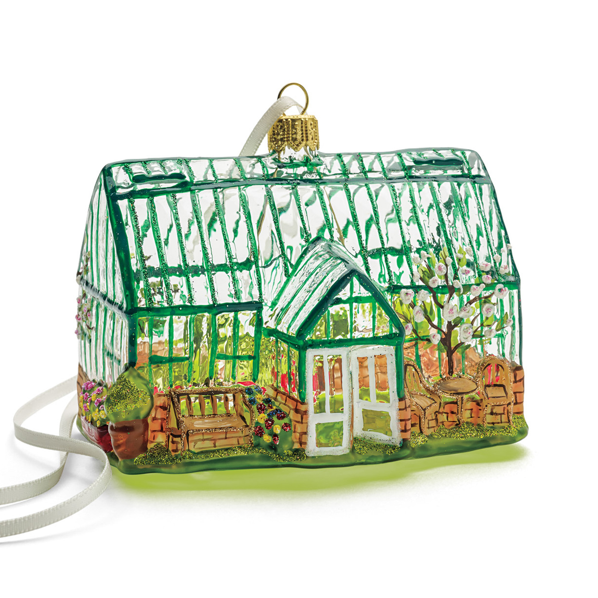 Greenhouse Christmas Ornament Gump's