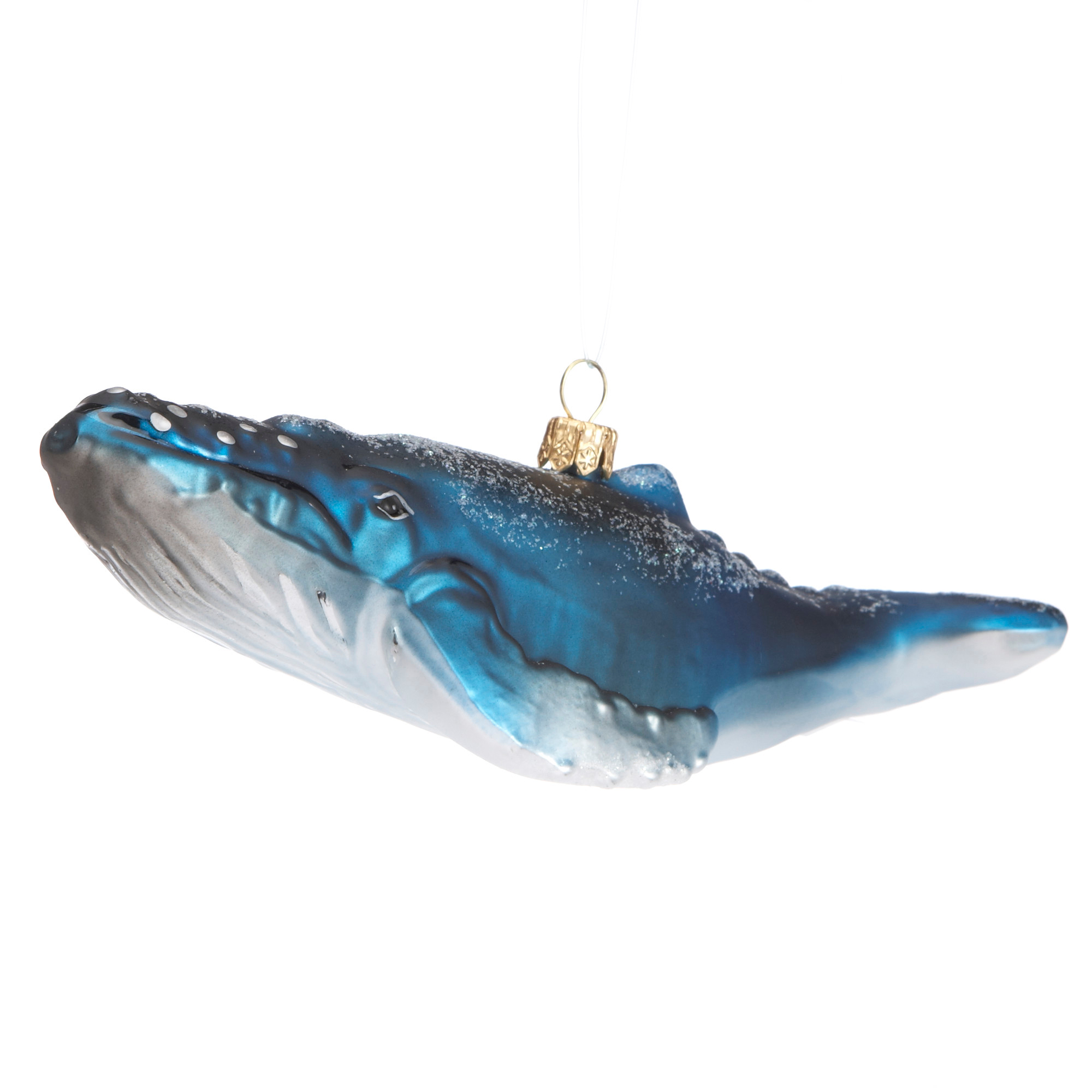 Whale Christmas Ornament 