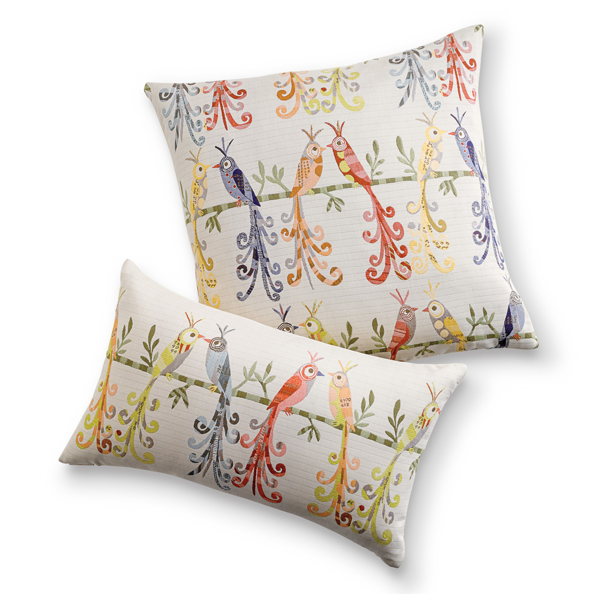 Lovebirds IndoorOutdoor Pillows Gump's