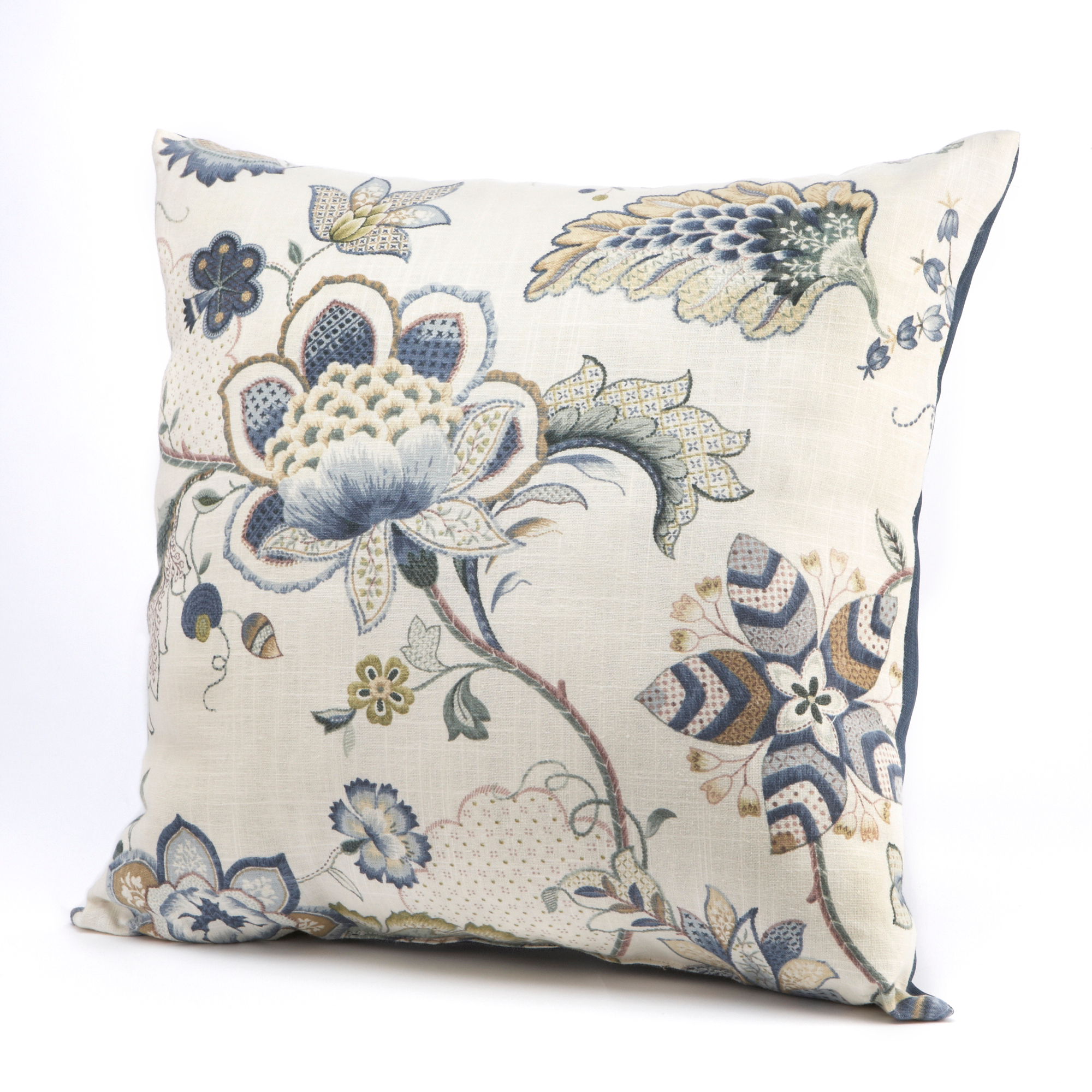 Jacobean Floral Pillow Gump's