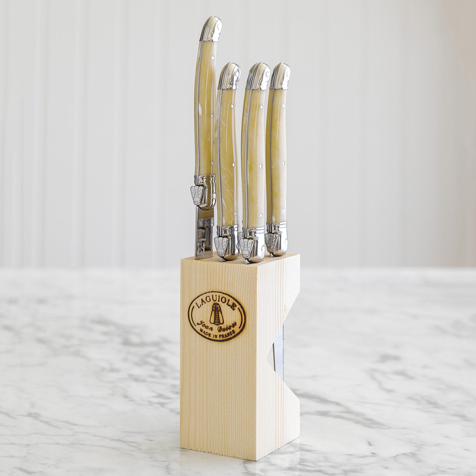 Laguiole Pearlized Steak Knives, Set Of 6 Gump's