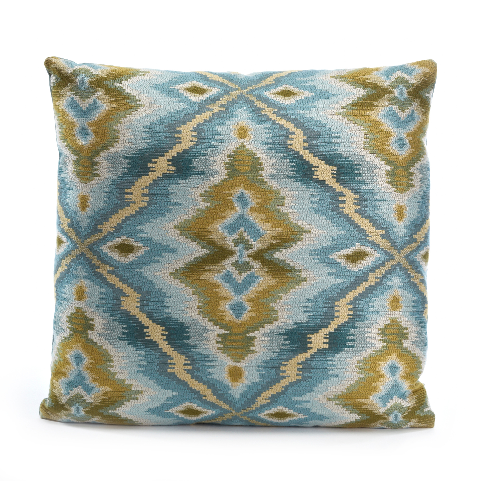 Oceana BlueGreen Ikat Pillow Gump's