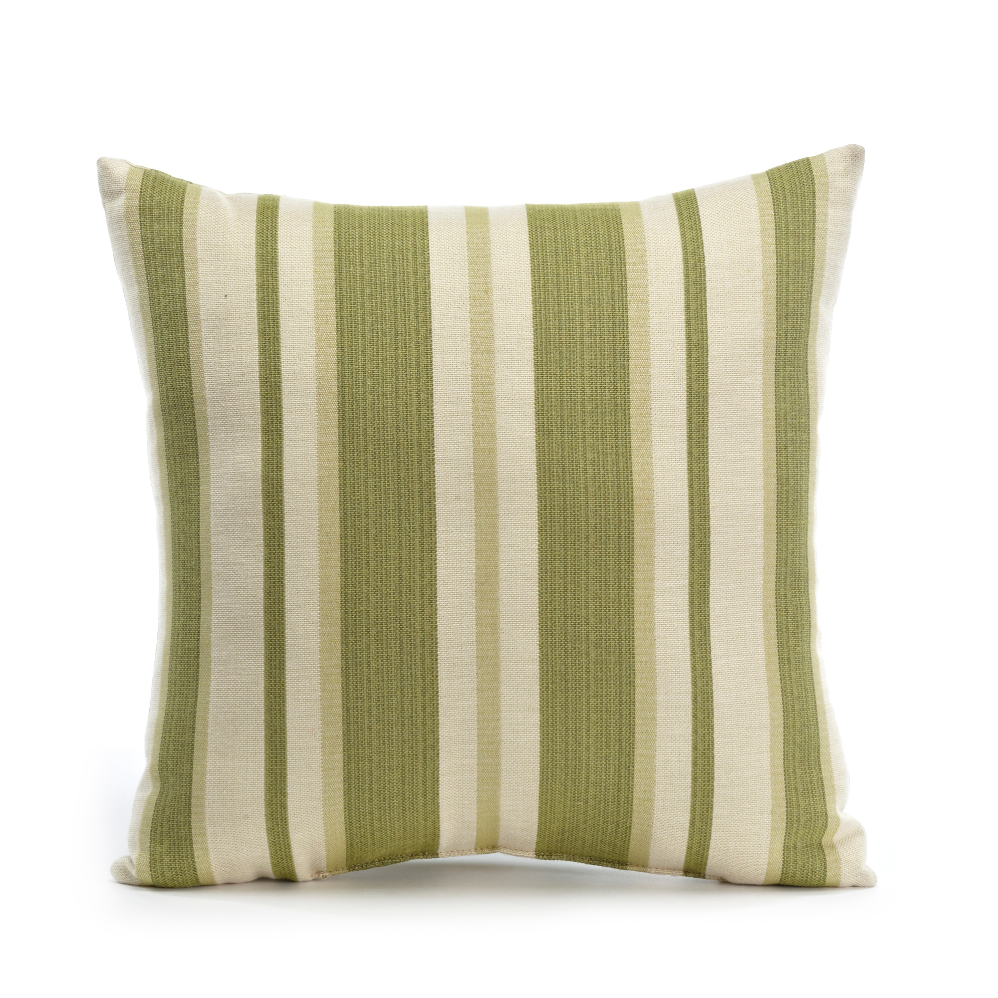 Botanical Garden Green Stripe Pillow Gump's