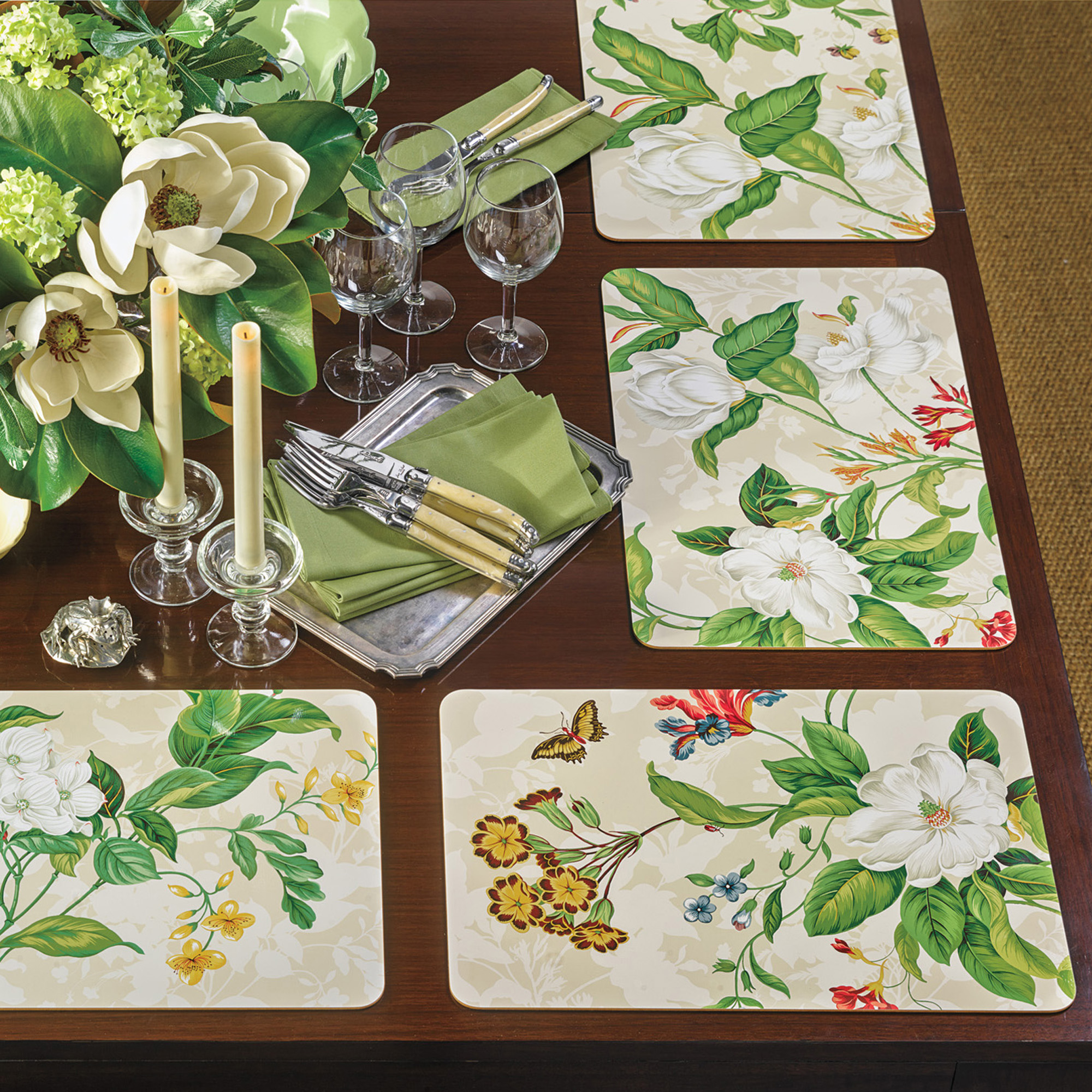 Magnolia Garden Placemats Gump's