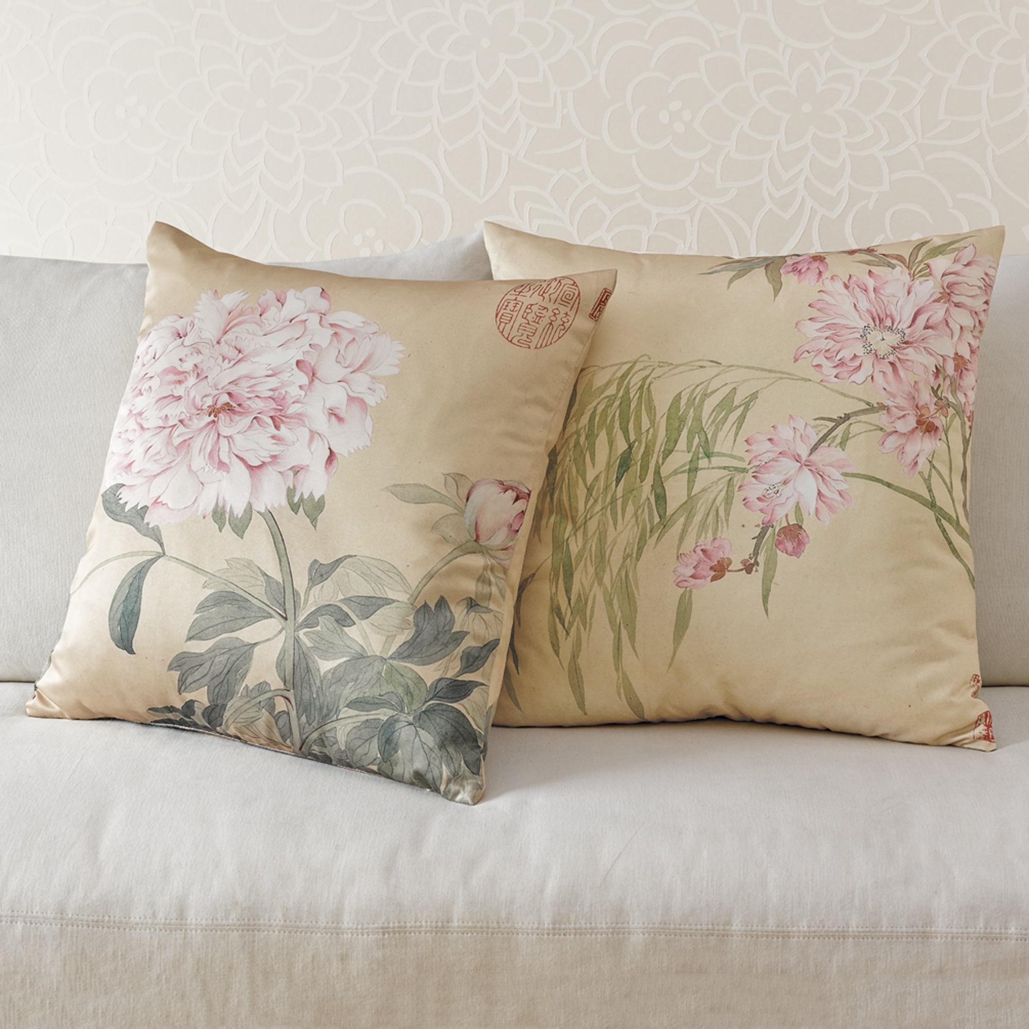 Imperial Garden Pillows Gump's