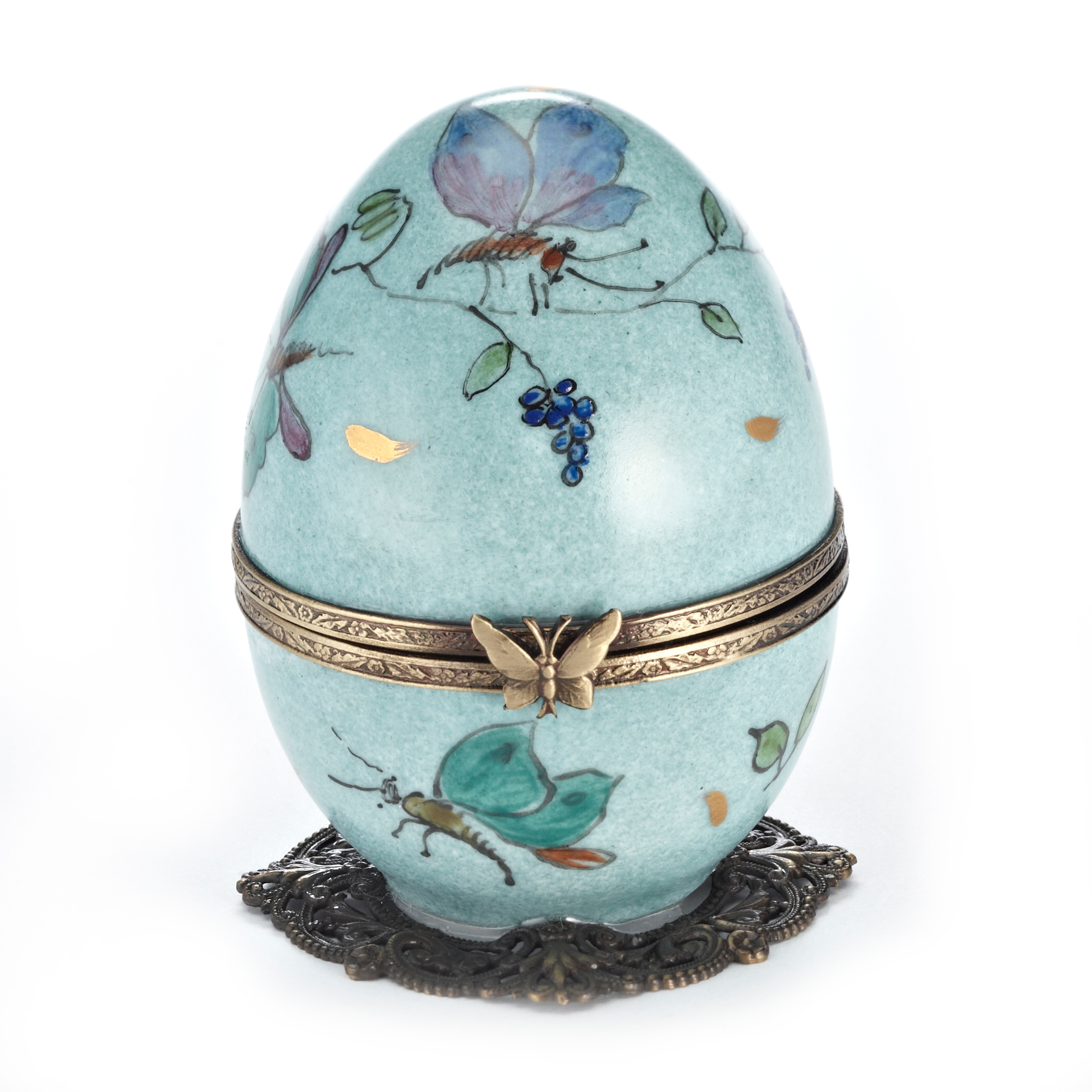 Limoges Spring Bunny Music Box Gump's