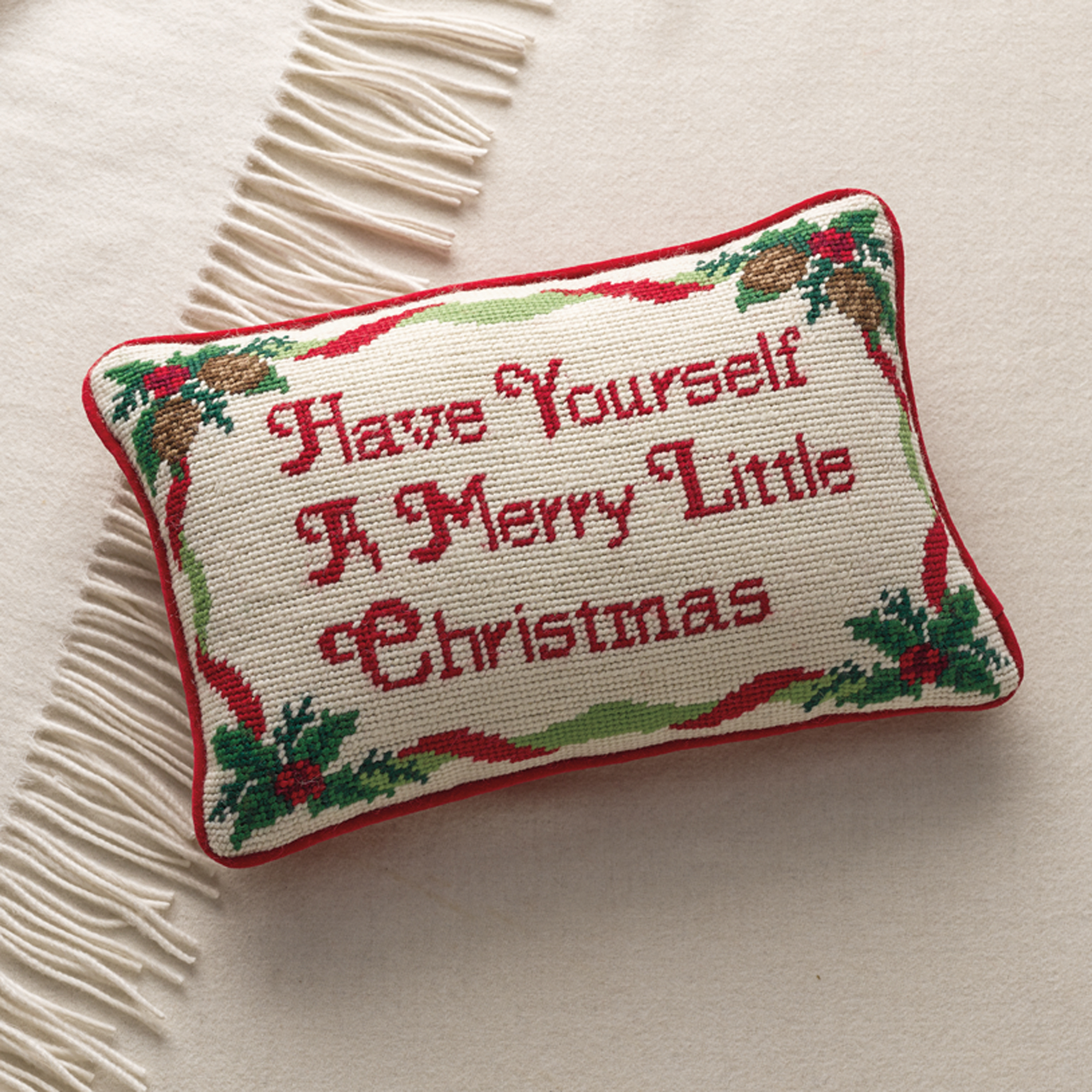 Have Yourself A Merry Little Christmas Pillow Gump's