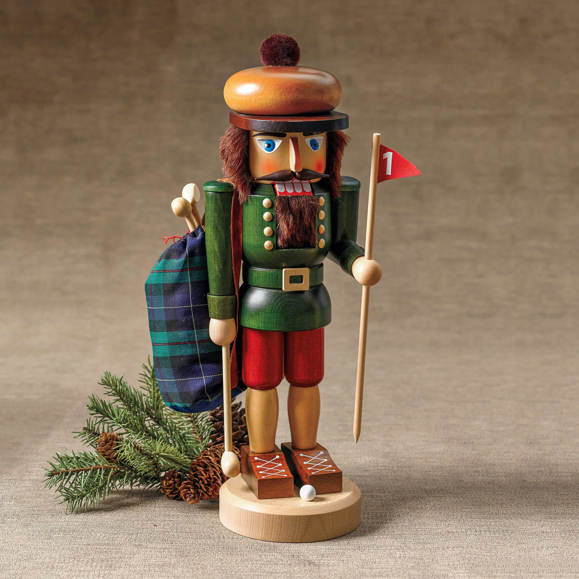 Nutcracker Golfer Gump's