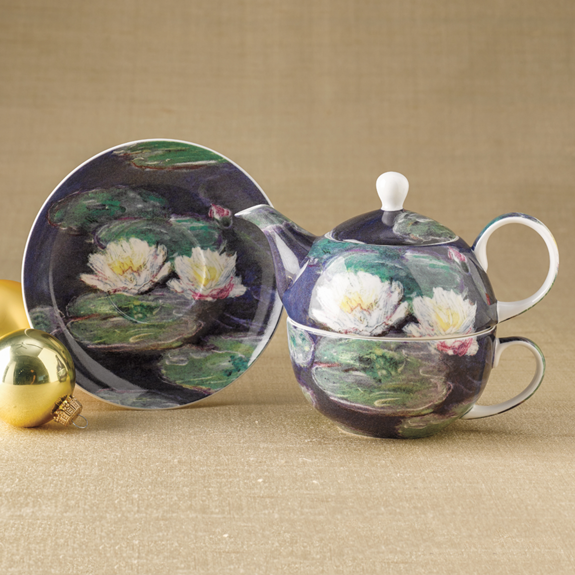 Water Lilies Tea For One Gump's