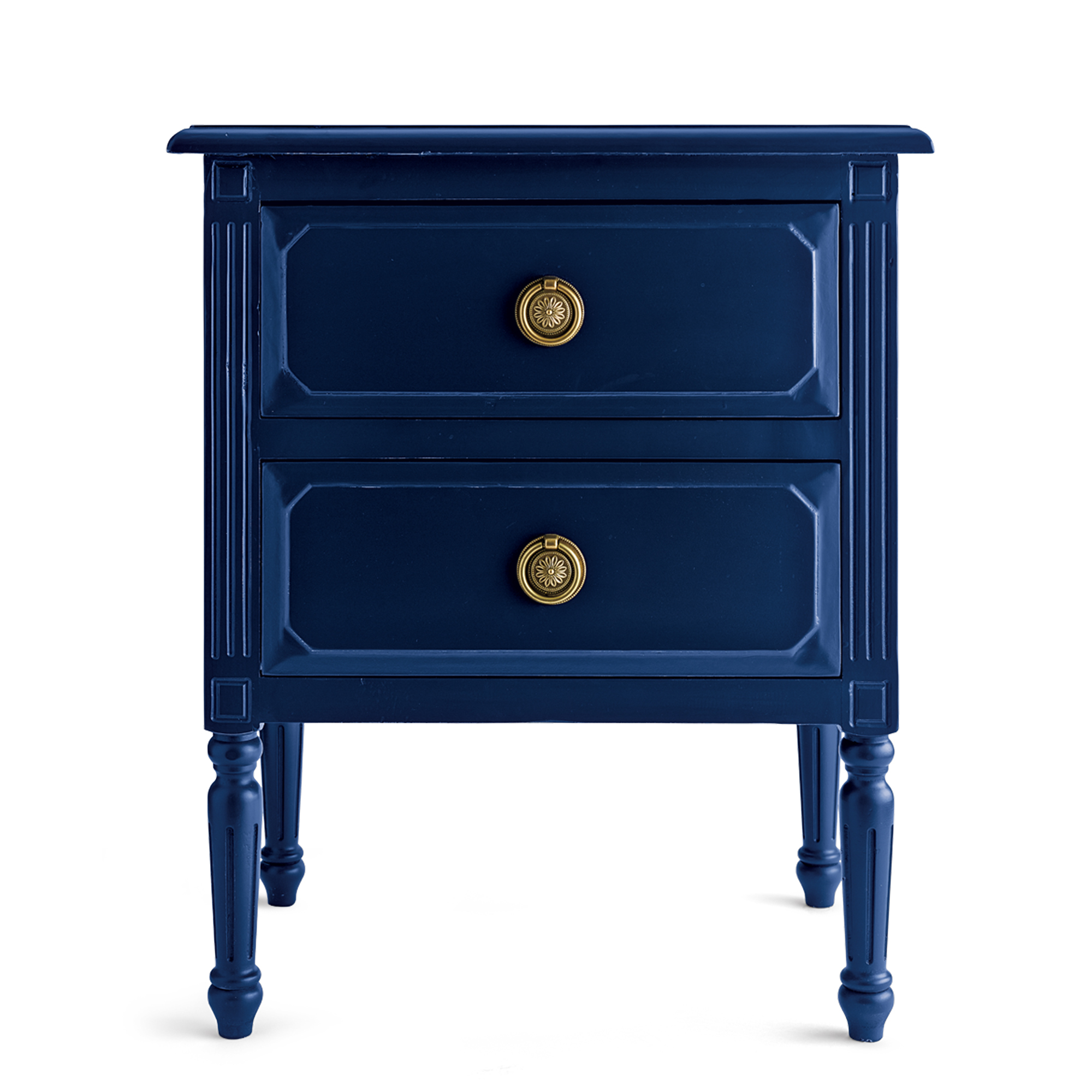 Kentfield Side Table, Midnight Blue Gump's