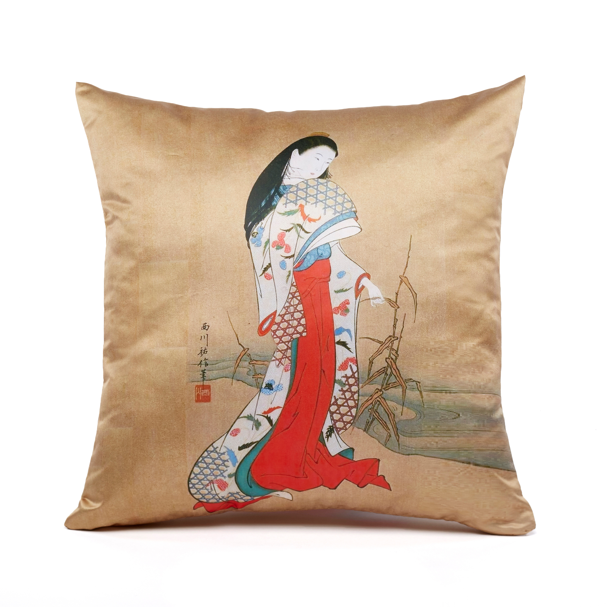 Geisha In Red Pillow Gump's