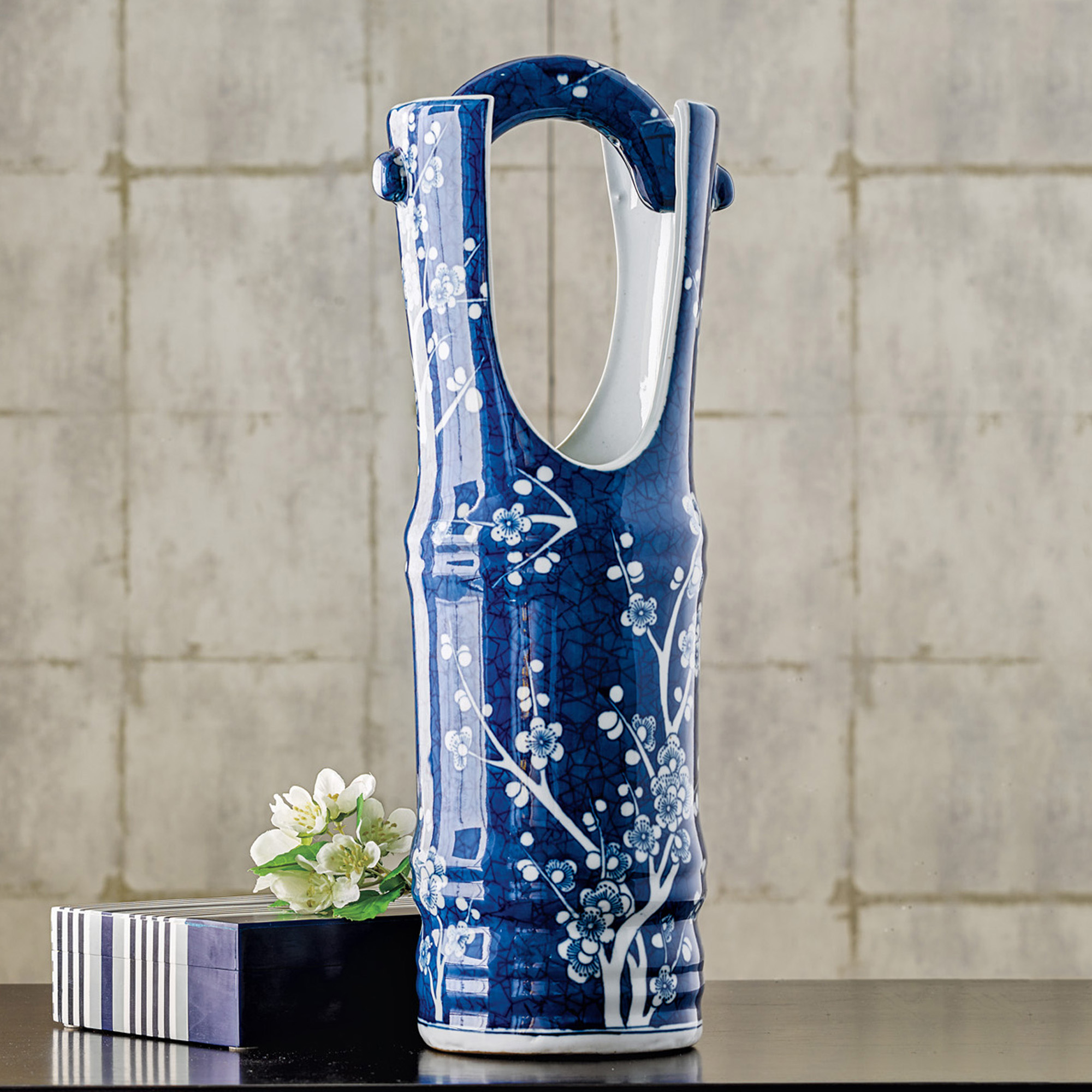 Plum Blossom Porcelain Vase Gump's