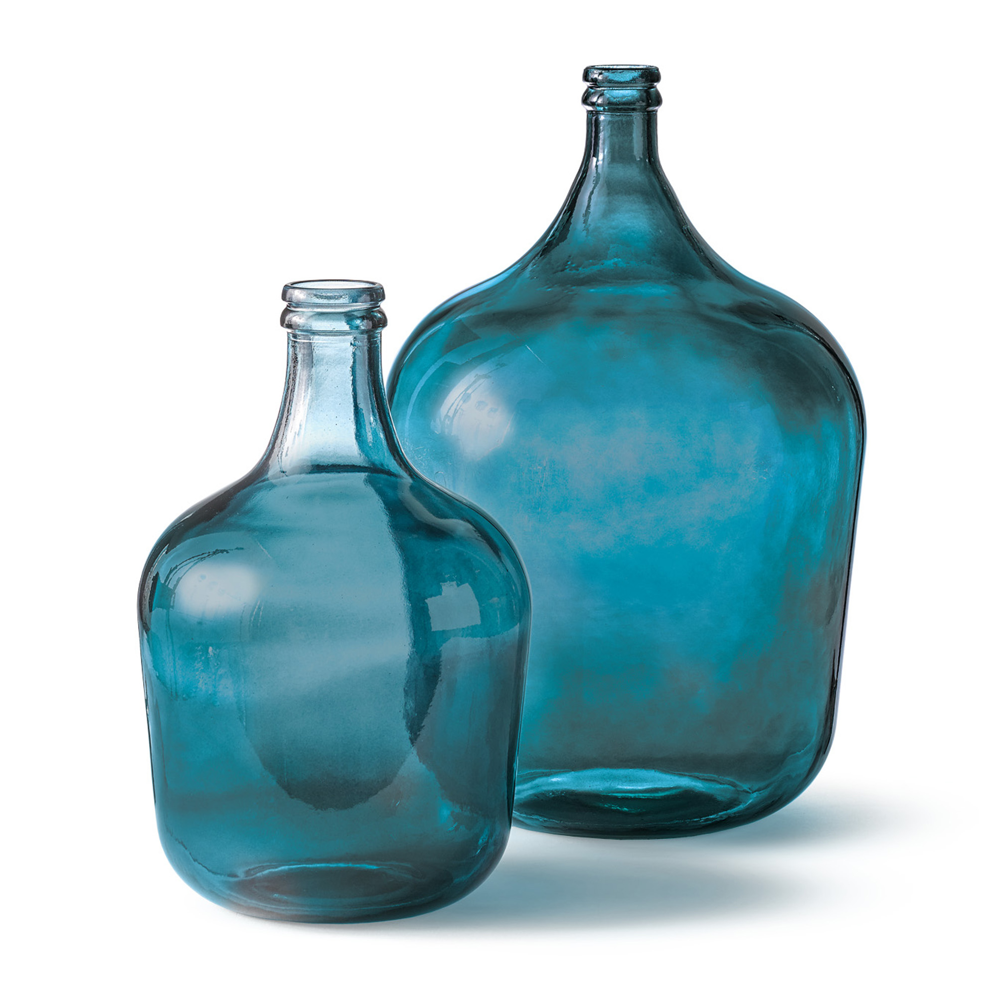 Farmhouse French Blue Glass Bottles Gump S