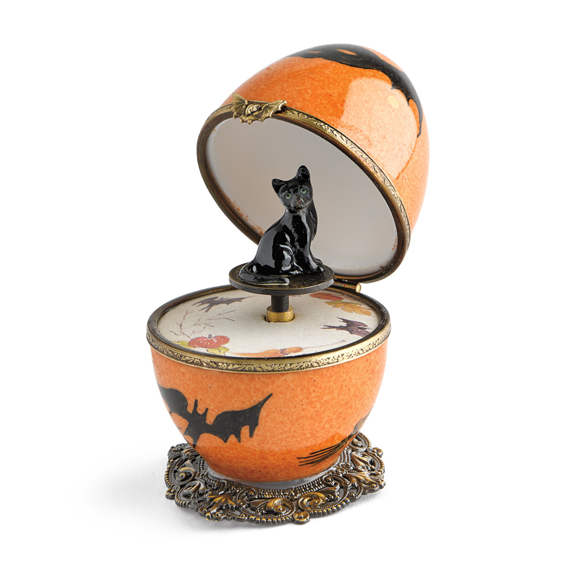 Limoges Halloween Music Box Gump's