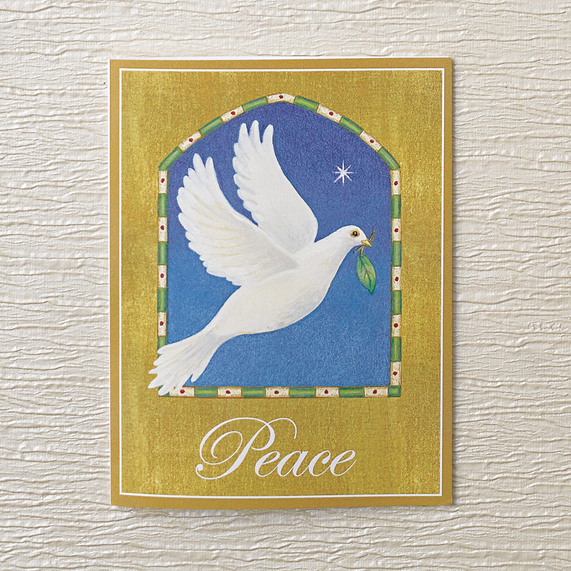 Caspari Dove Of Peace Christmas Cards  Gump's