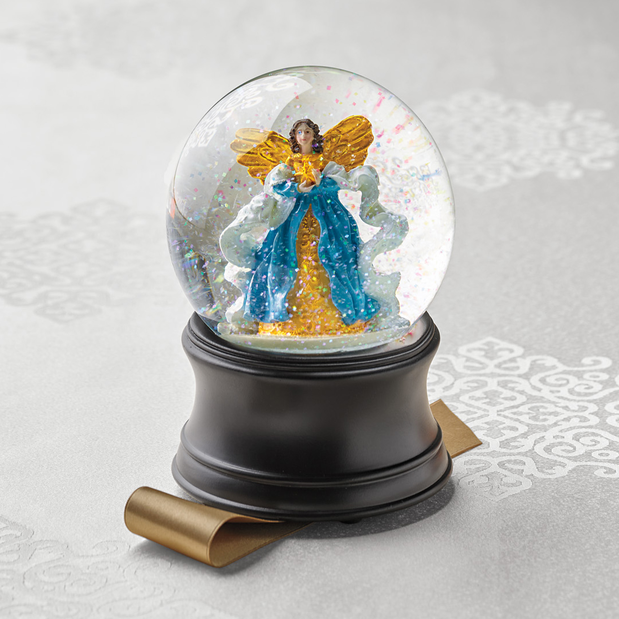 Heavenly Angel Musical Snow Globe Gump's