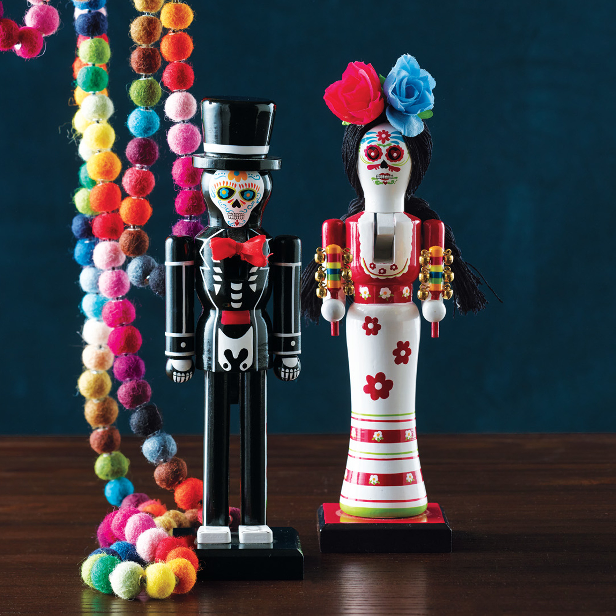 Day Of The Dead Nutcracker Couple  Gump's