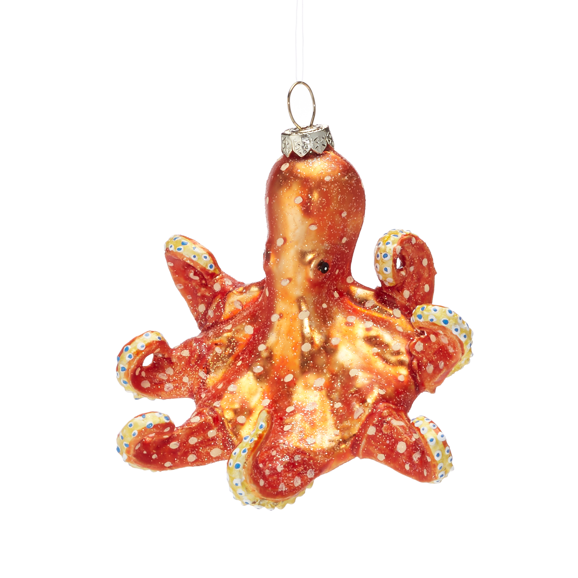 Octopus Christmas Ornament 