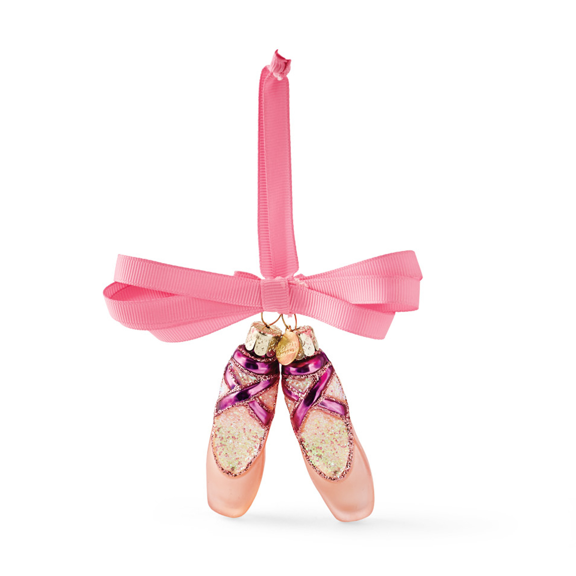 Pink Ballet Shoes Christmas Ornament Gump's