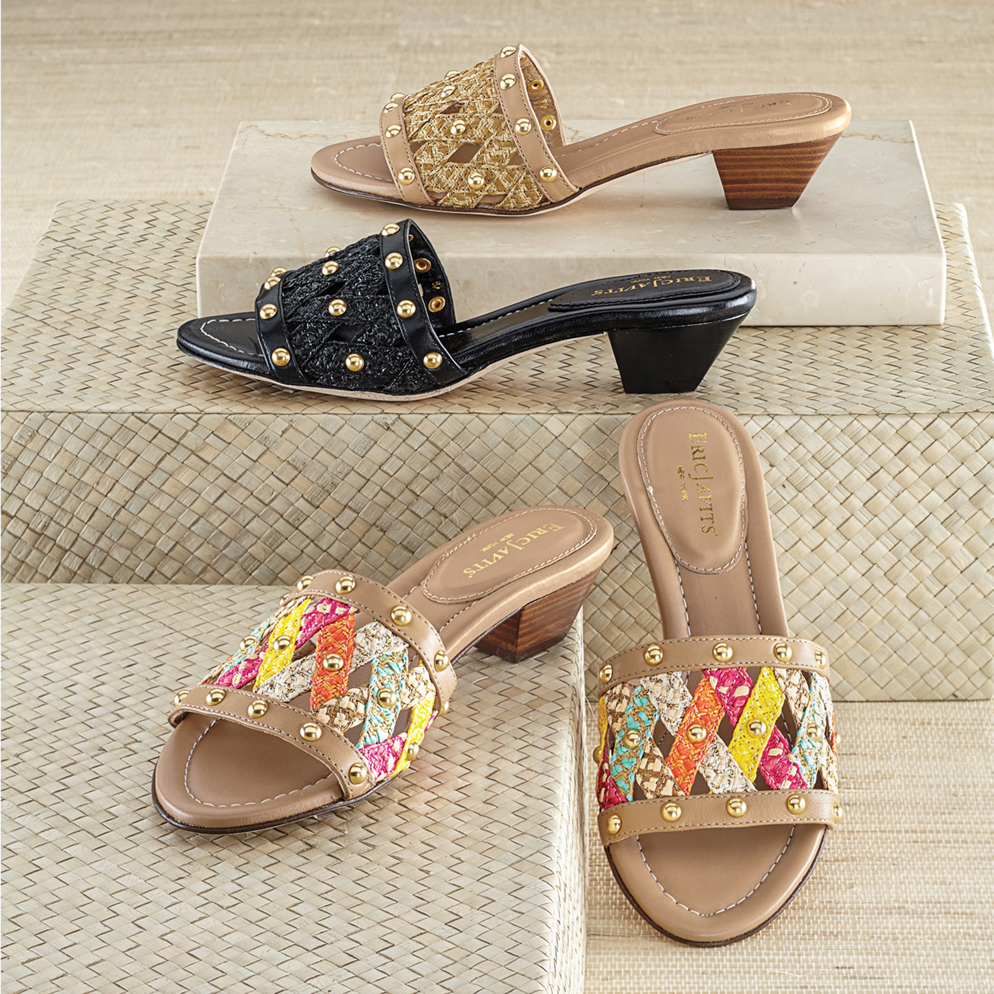cornflower blue sandals