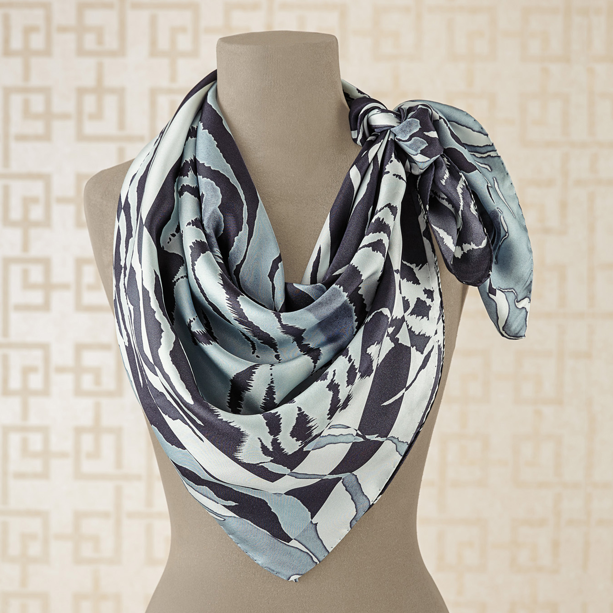 Silk Tiger Scarf | Gump's