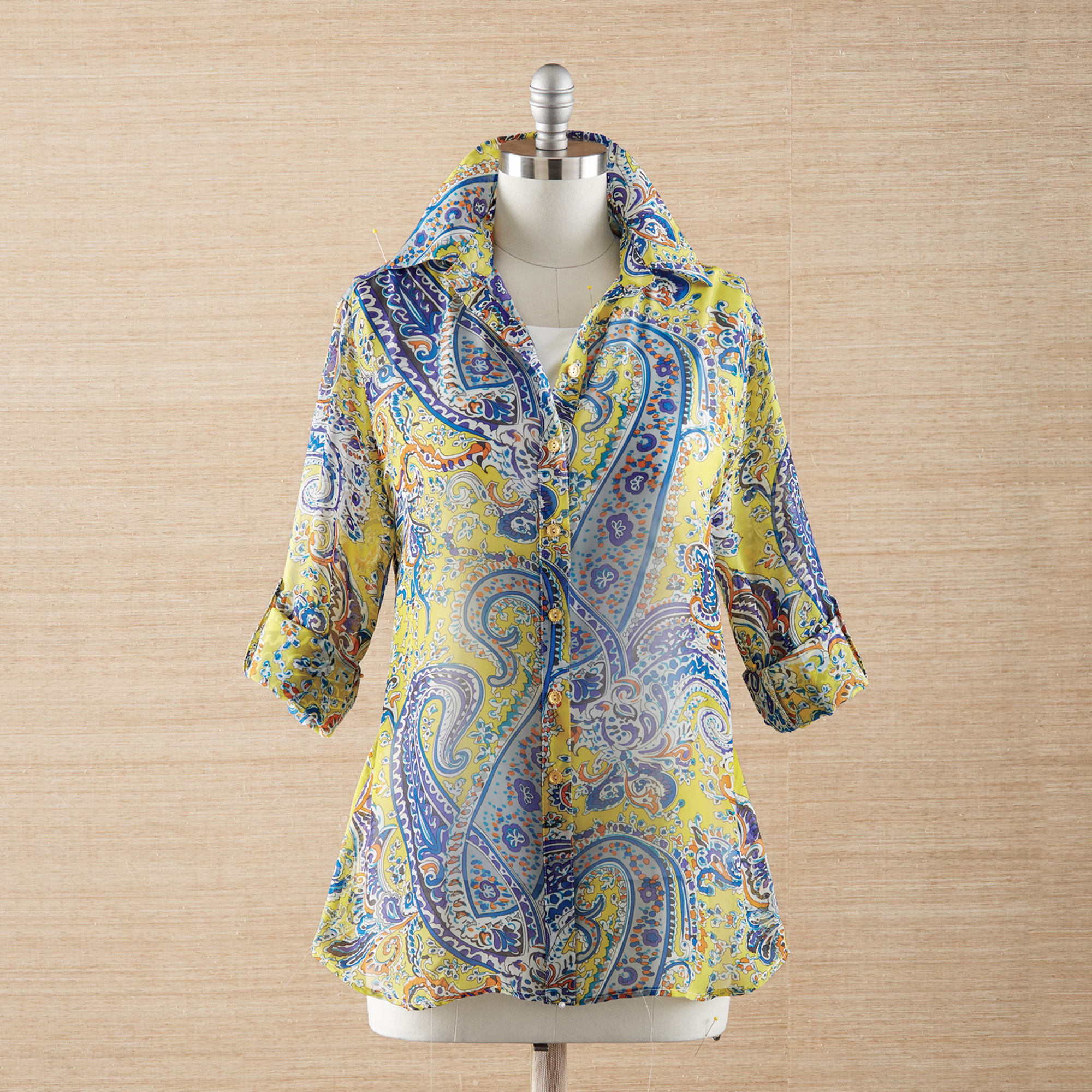 Summer Paisley Tunic Gump's