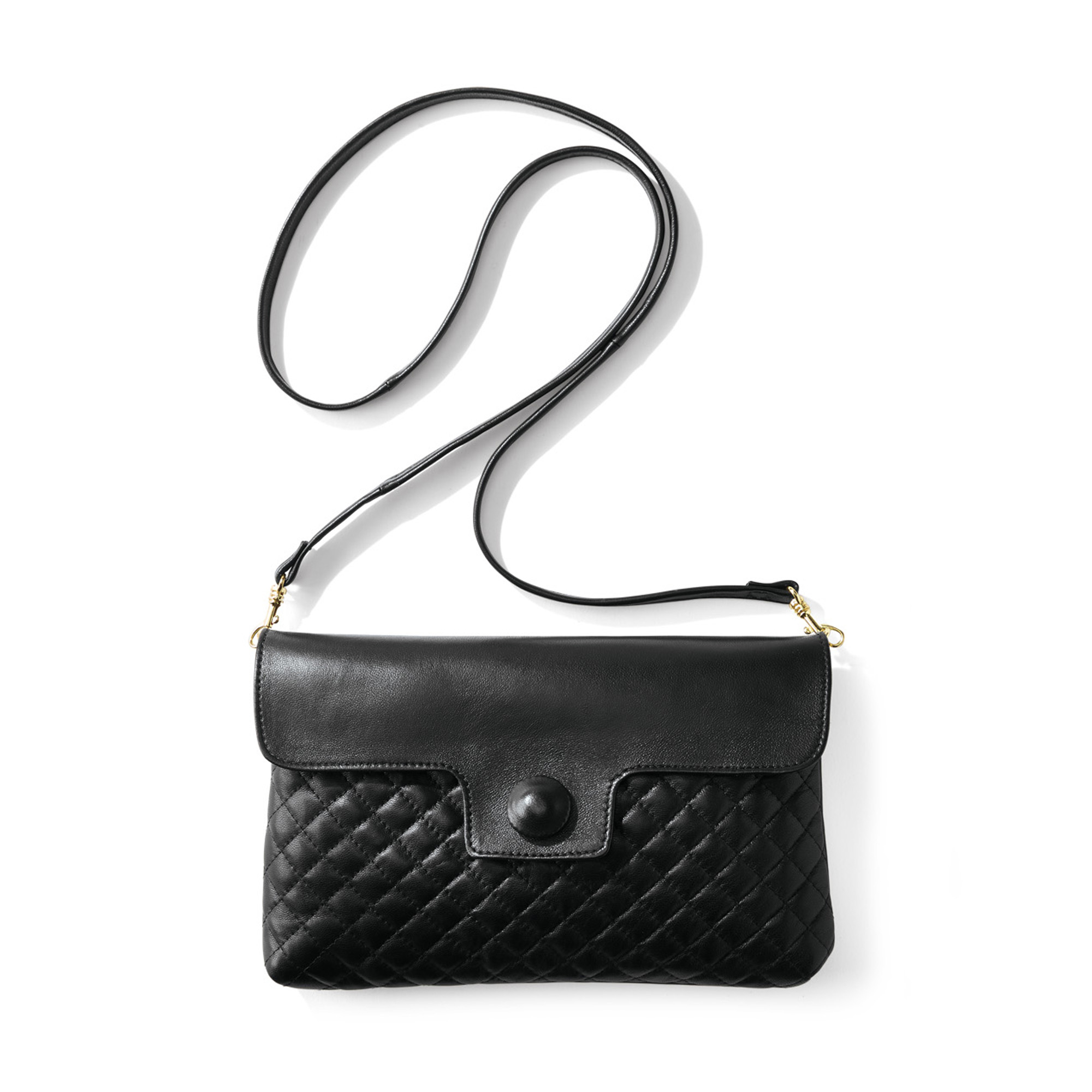 Quilted Leather Handbag Gump's