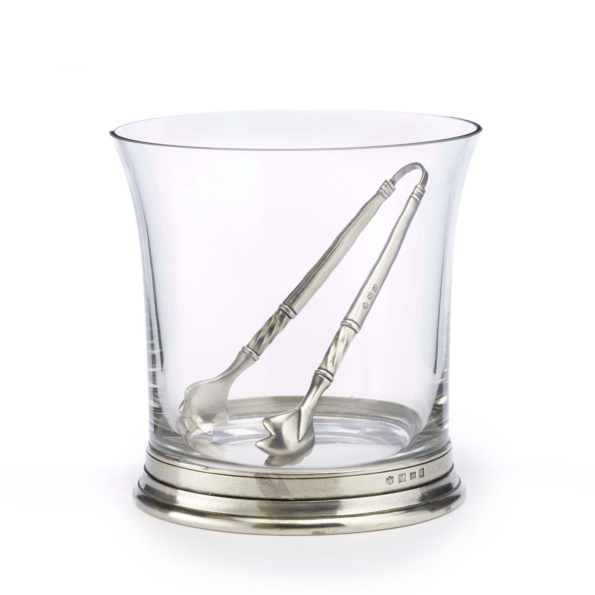 Match Crystal Ice Bucket with Tongs Gump's