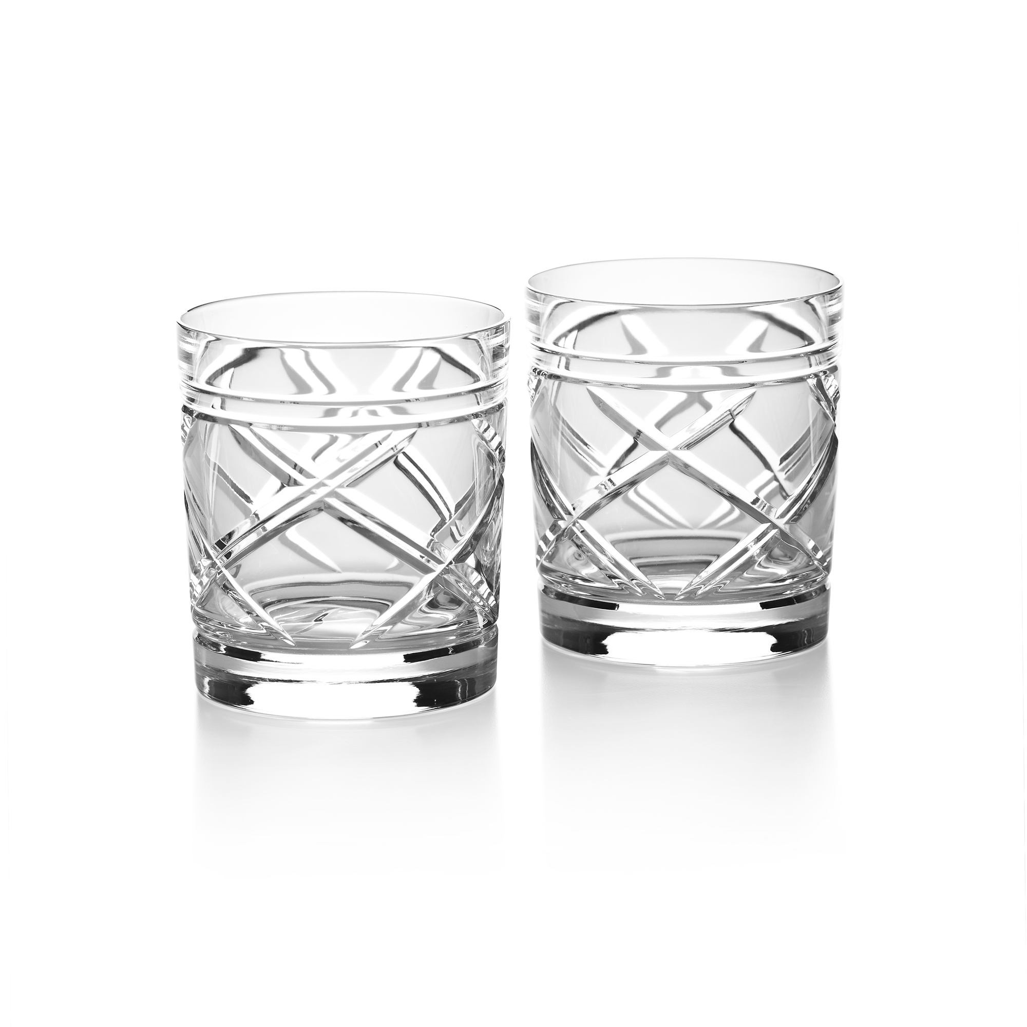 Ralph Lauren Brogan Classic Double Old Fashioned Glasses, Set of 2 Gump's