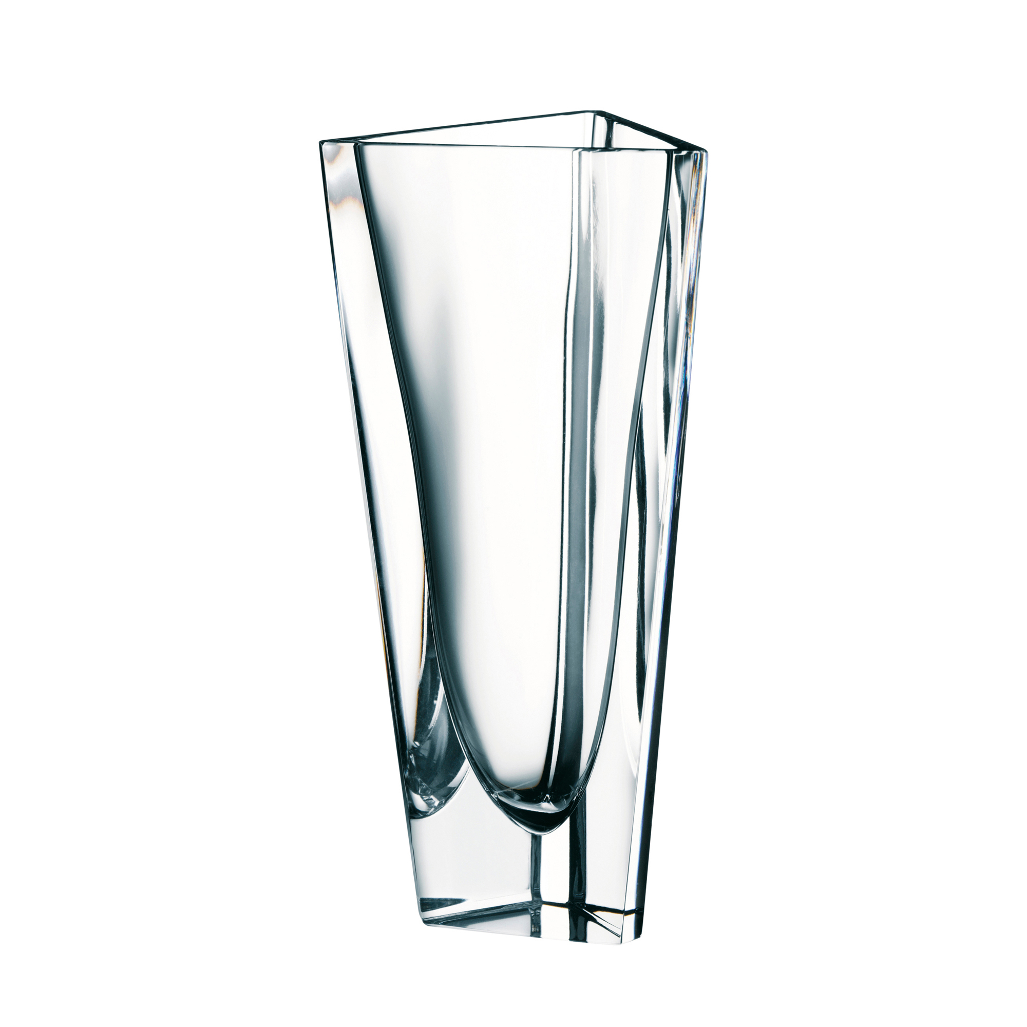 Orrefors Triangle Vase, Large Gump's