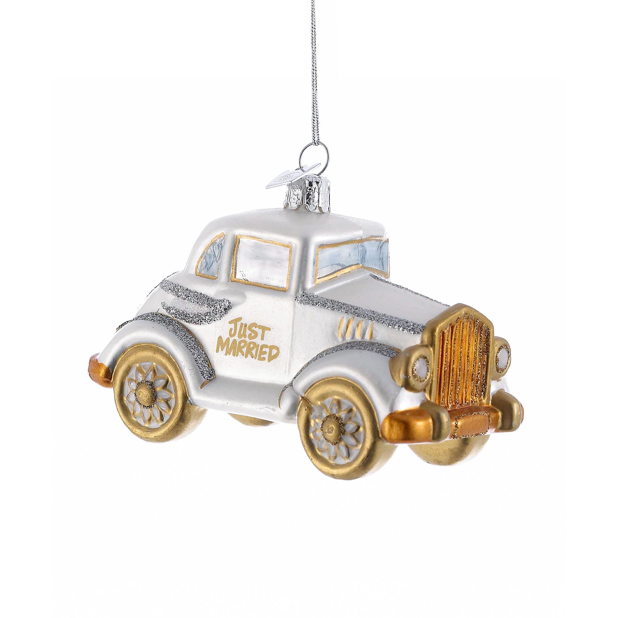 Wedding Car Christmas Ornament Gump's