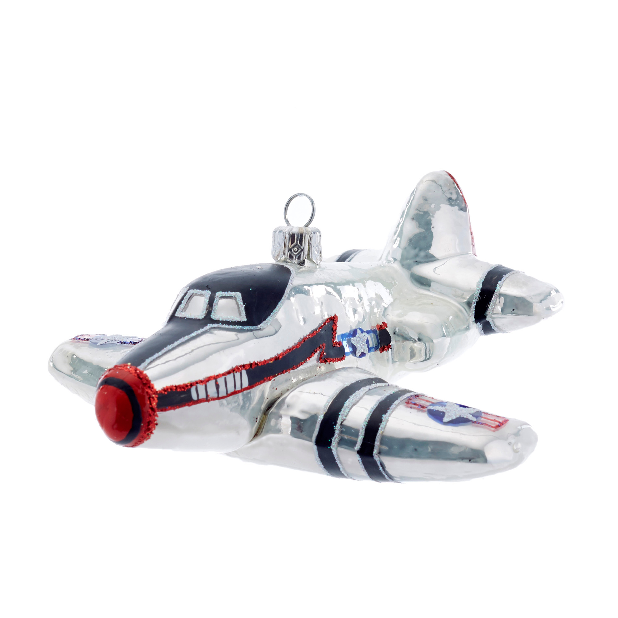 Fighter Jet Christmas Ornament Gump's