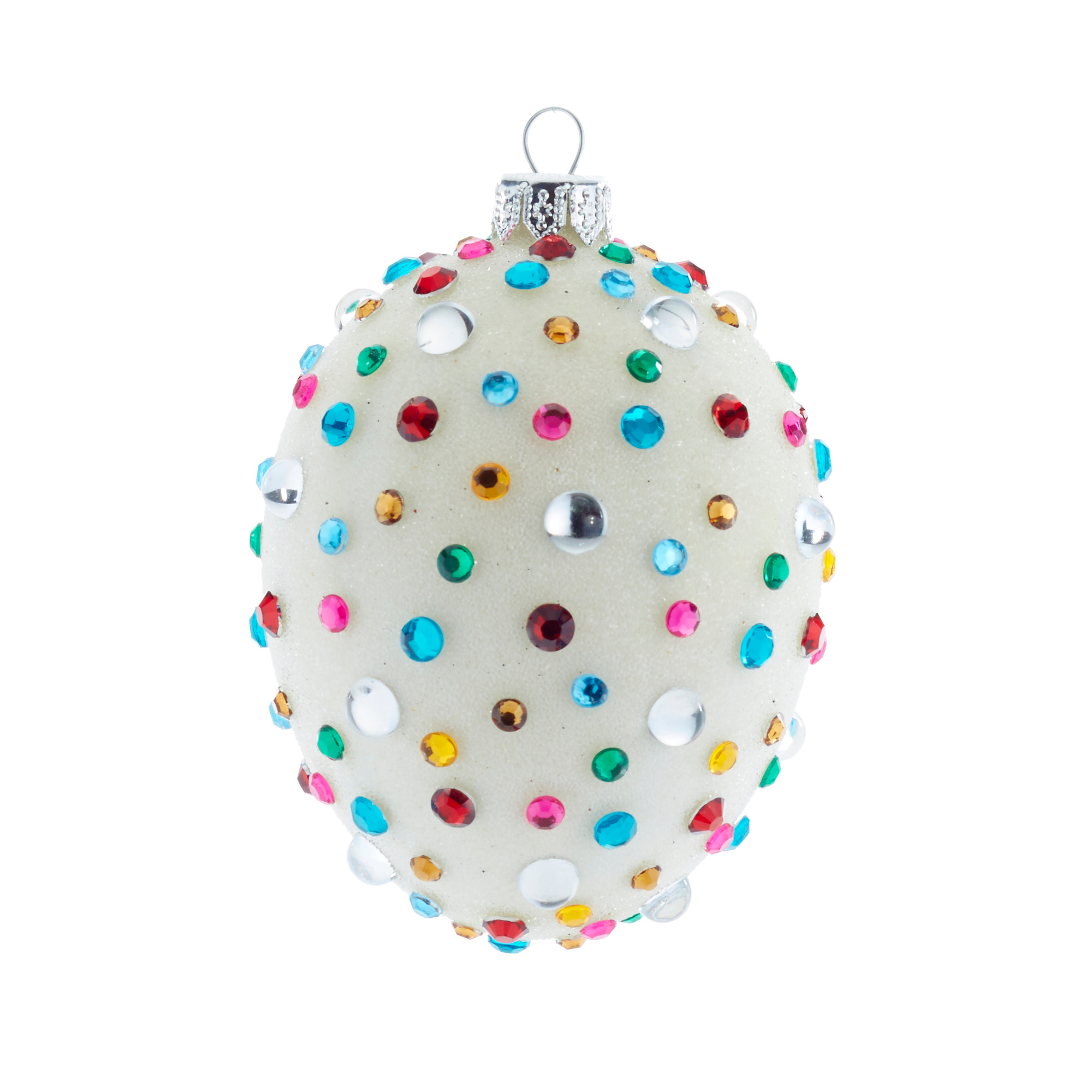Candy Dot Egg Christmas Ornament Gump's