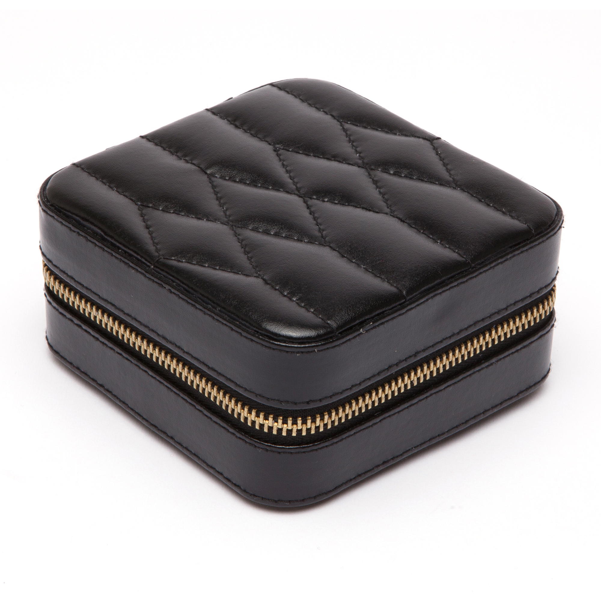Quilted Travel Jewelry Case, Black Gump's