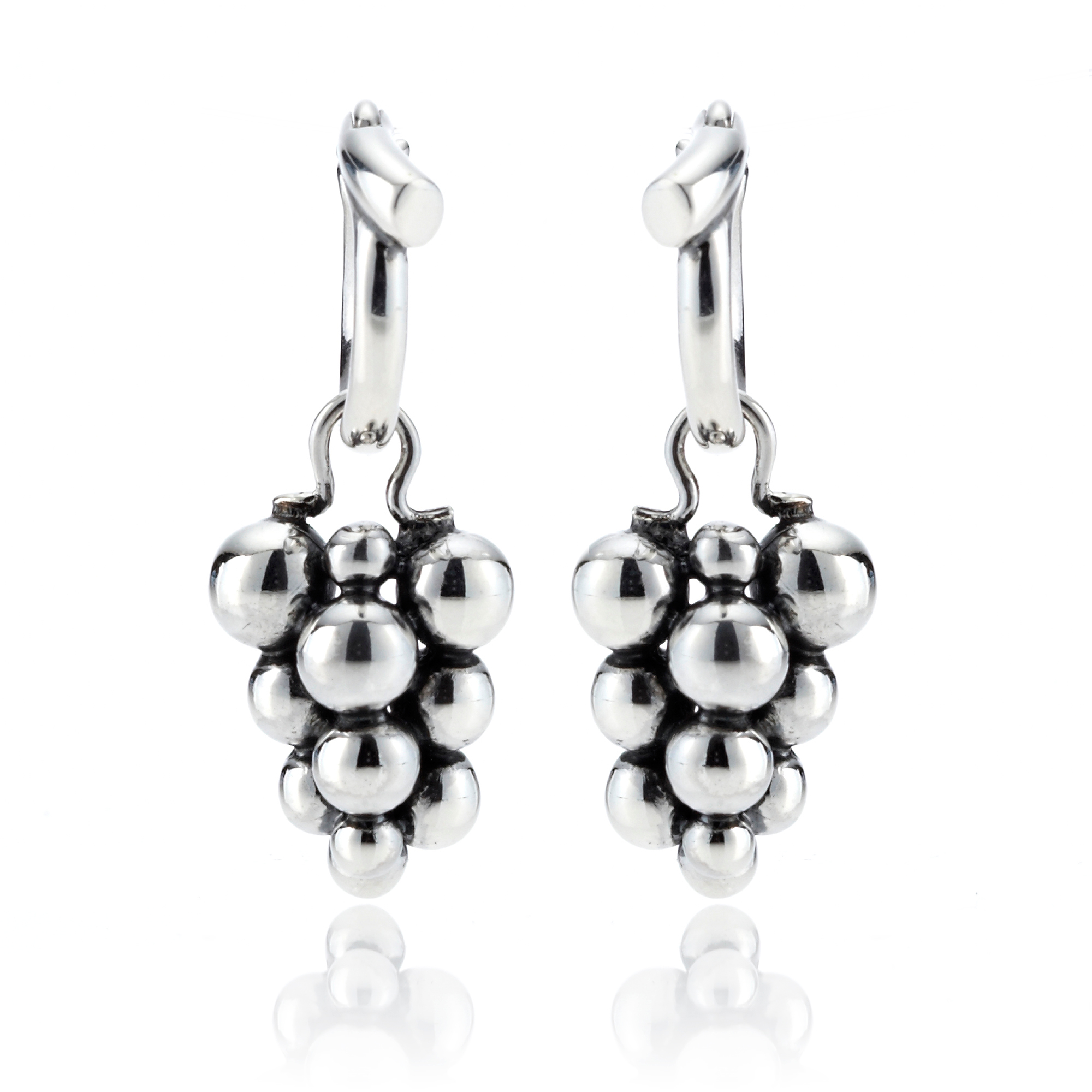 Jensen Moonlight Grapes Sterling Silver Drop Earrings Gump's