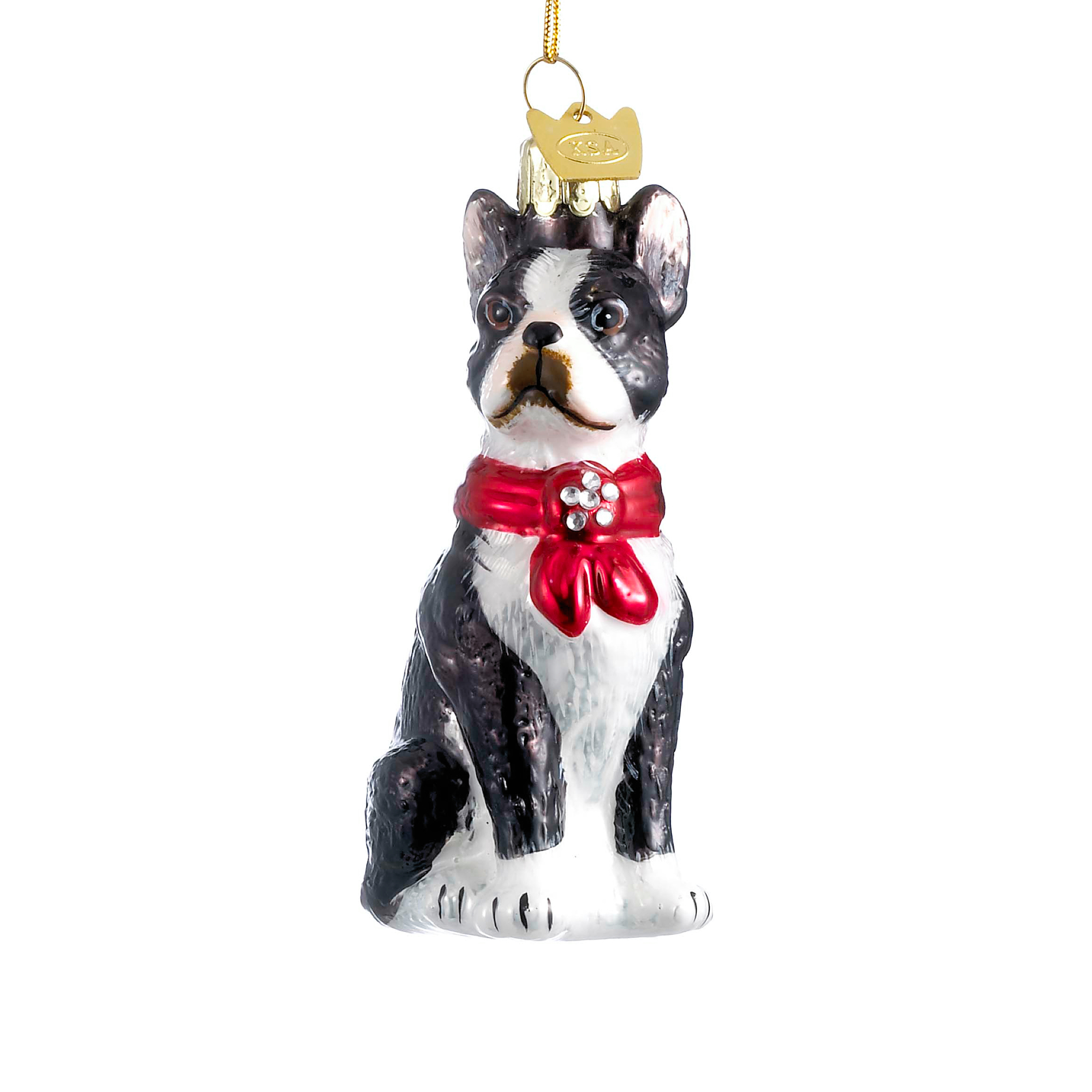 Boston Terrier Christmas Ornament Gump's