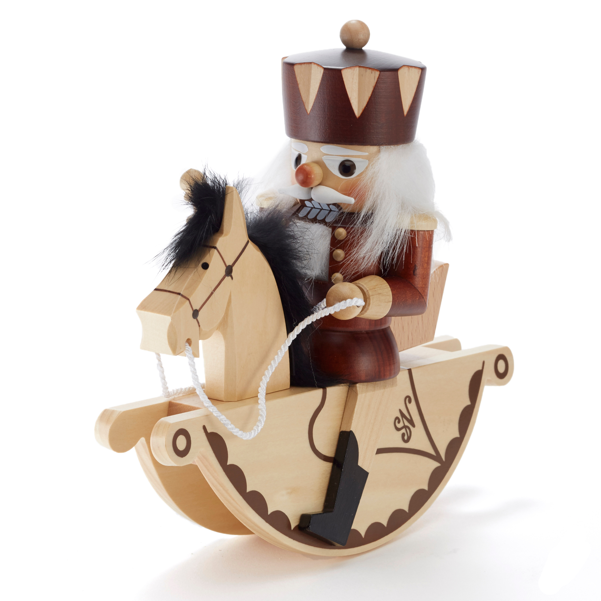 Christian Ulbricht King on Horse Nutcracker Gump's
