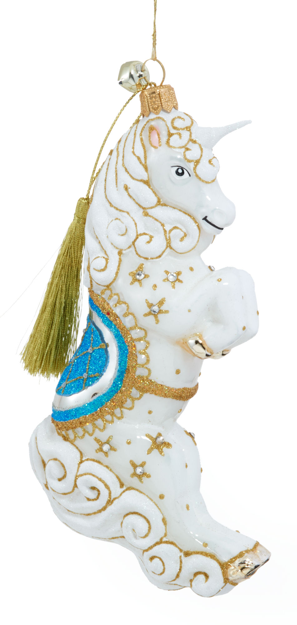 Jinglenog Eunice Unicorn Christmas Ornament | Gump's