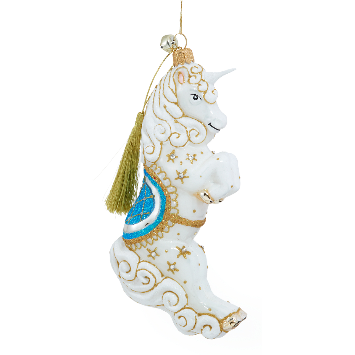 Jinglenog Eunice Unicorn Christmas Ornament | Gump's