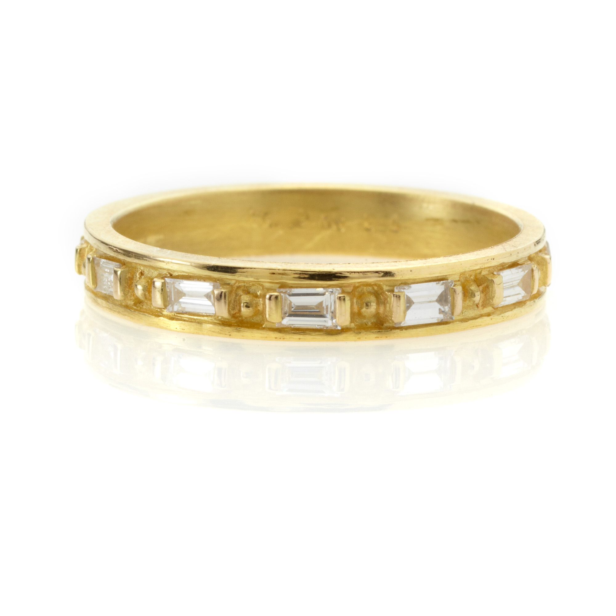 Barbara Heinrich Baguette Straight Diamond Ring | Gump's