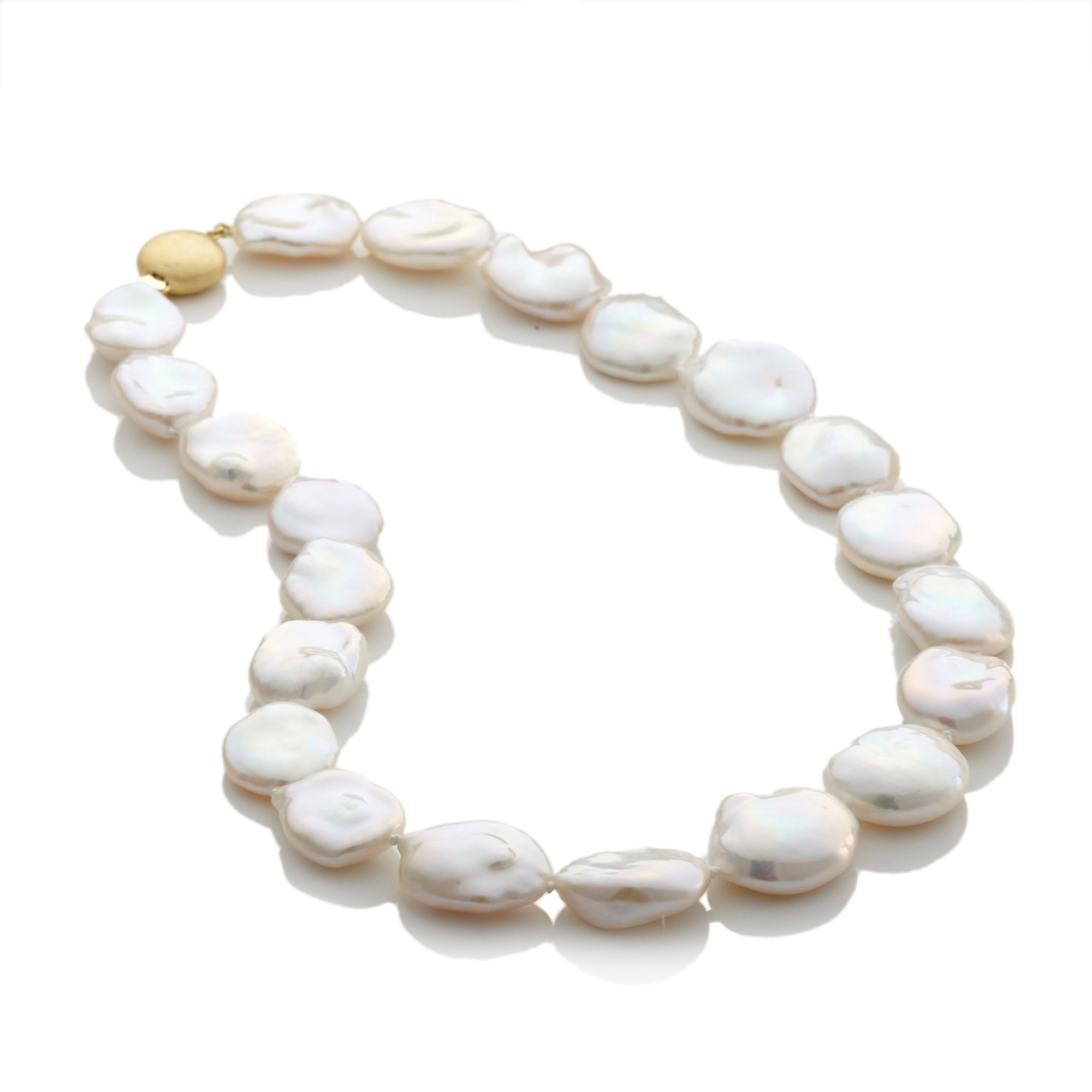 Gump's Baroque Flat Freshwater Pearl Necklace | Gump's