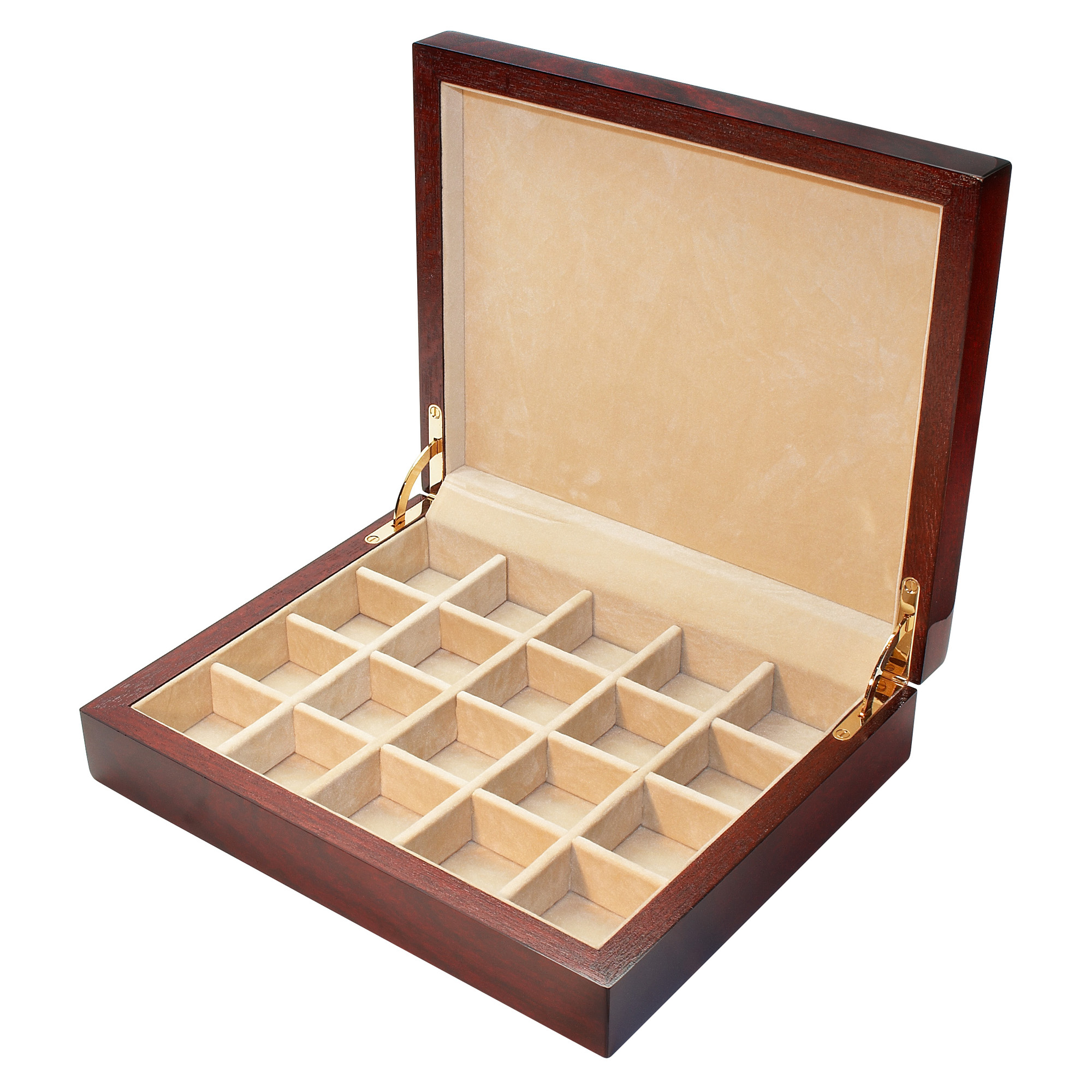 Black Ebony Cufflink Box | Gump's