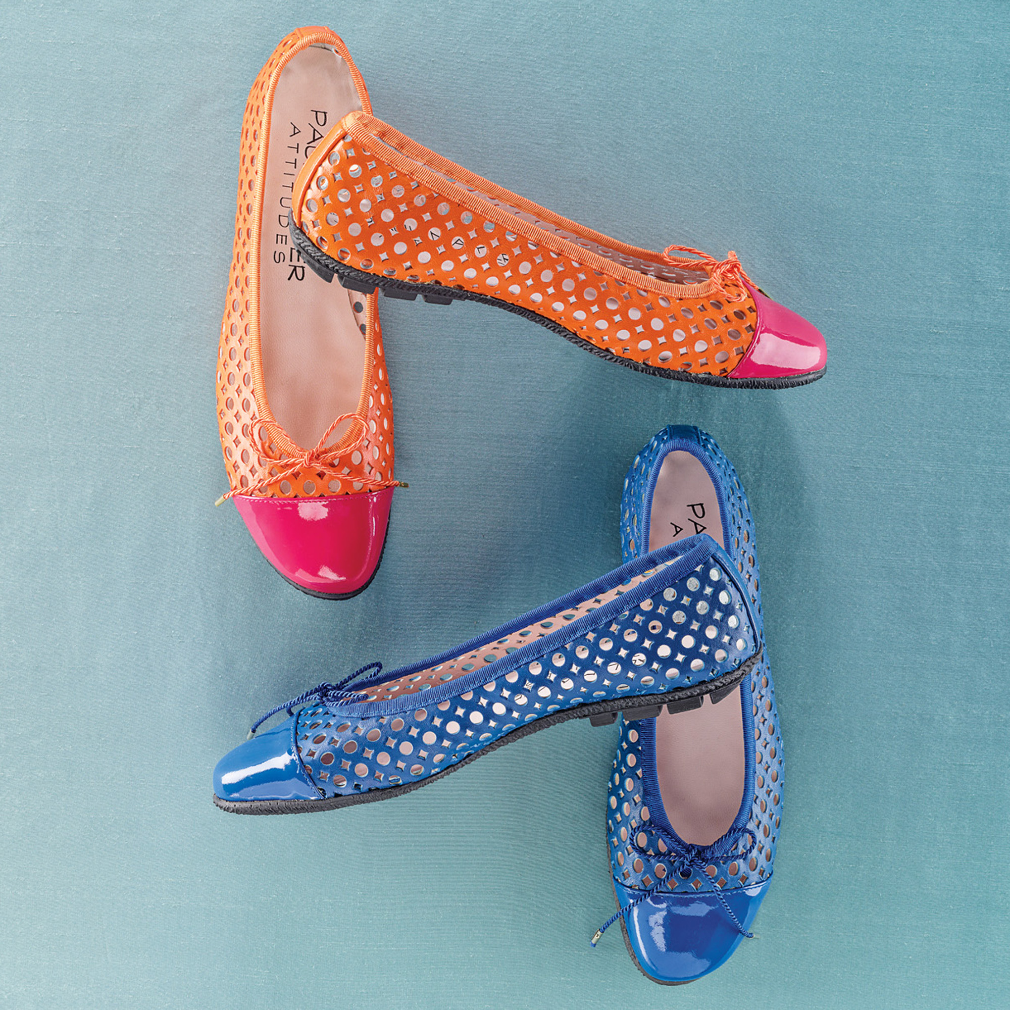 Paul Mayer Perforated Patent Flats | Gump's