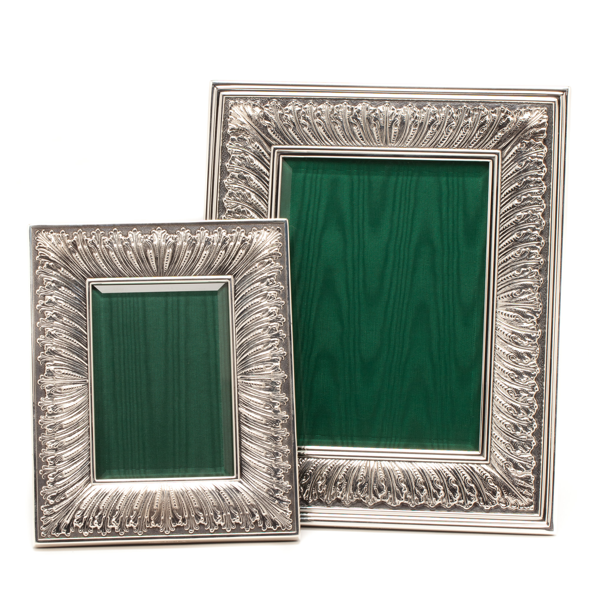 Buccellati Silver Linen Fold Frames | Gump's