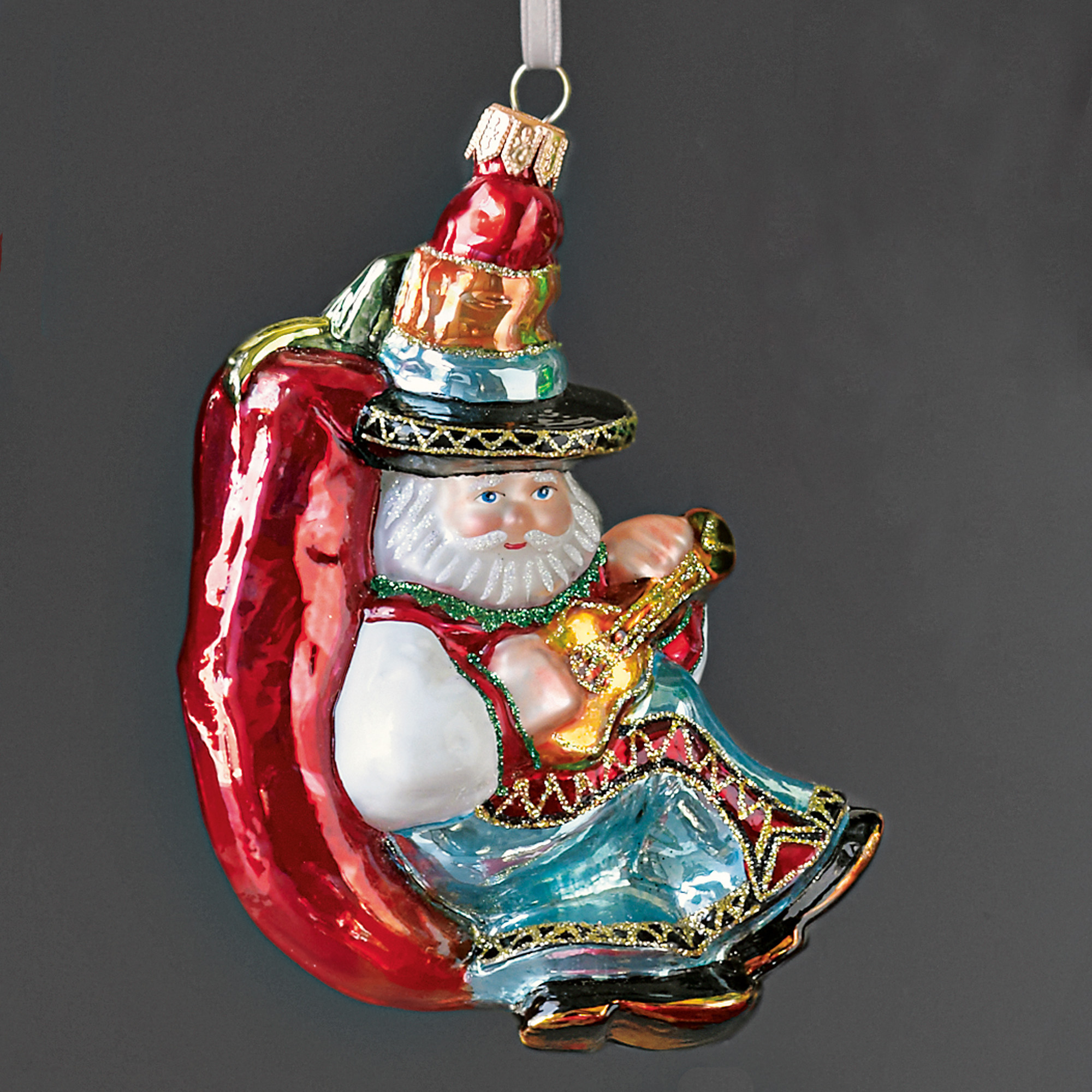 Mexican Santa Christmas Ornament | Gump's