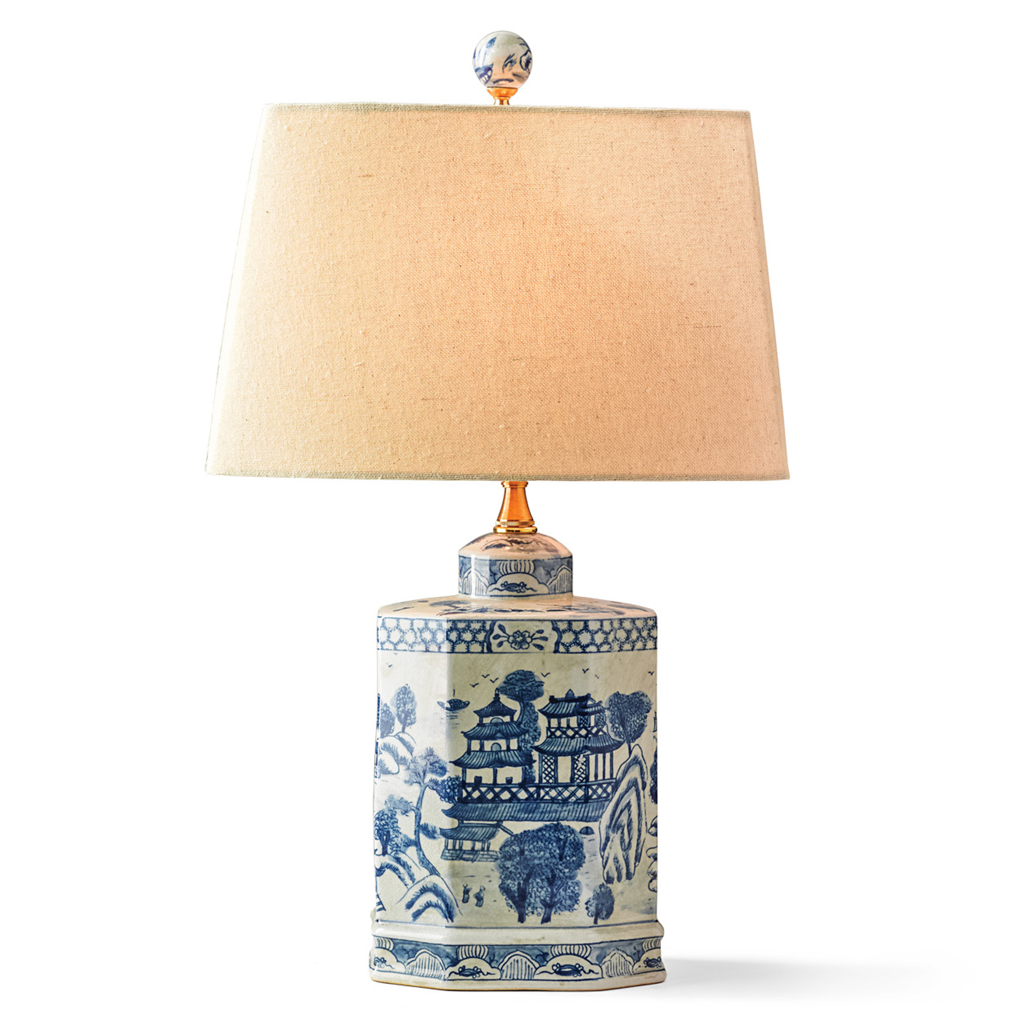 Canton Tea Jar Lamp | Gump's