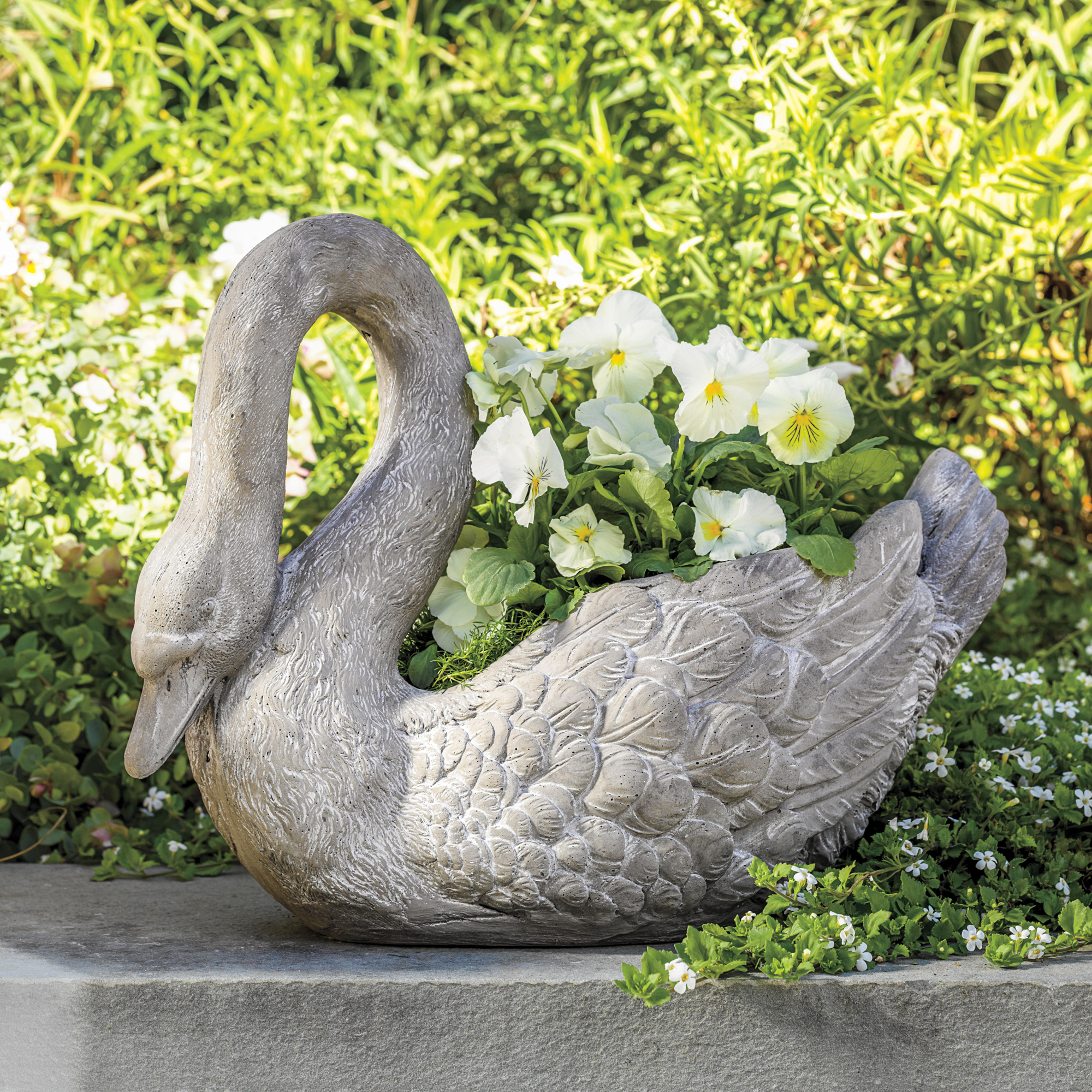 Garden Swan Planter | Gump's