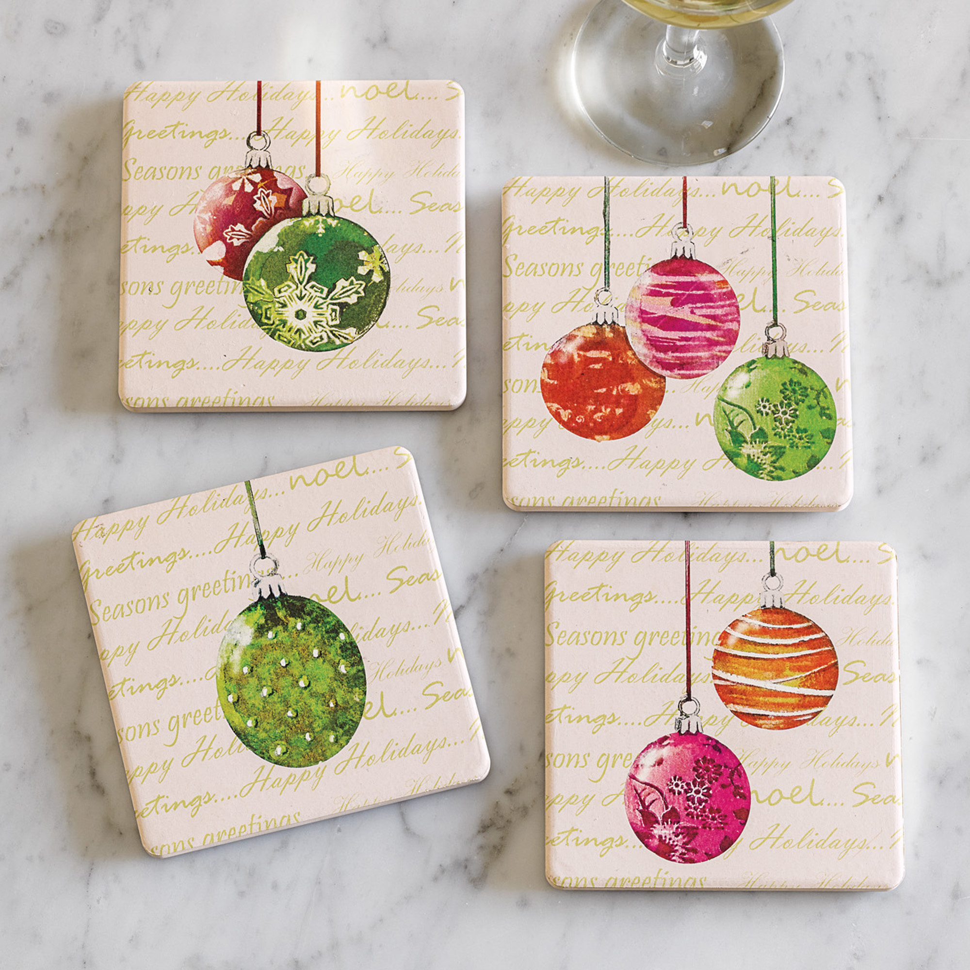 Holiday Coasters | Gump's