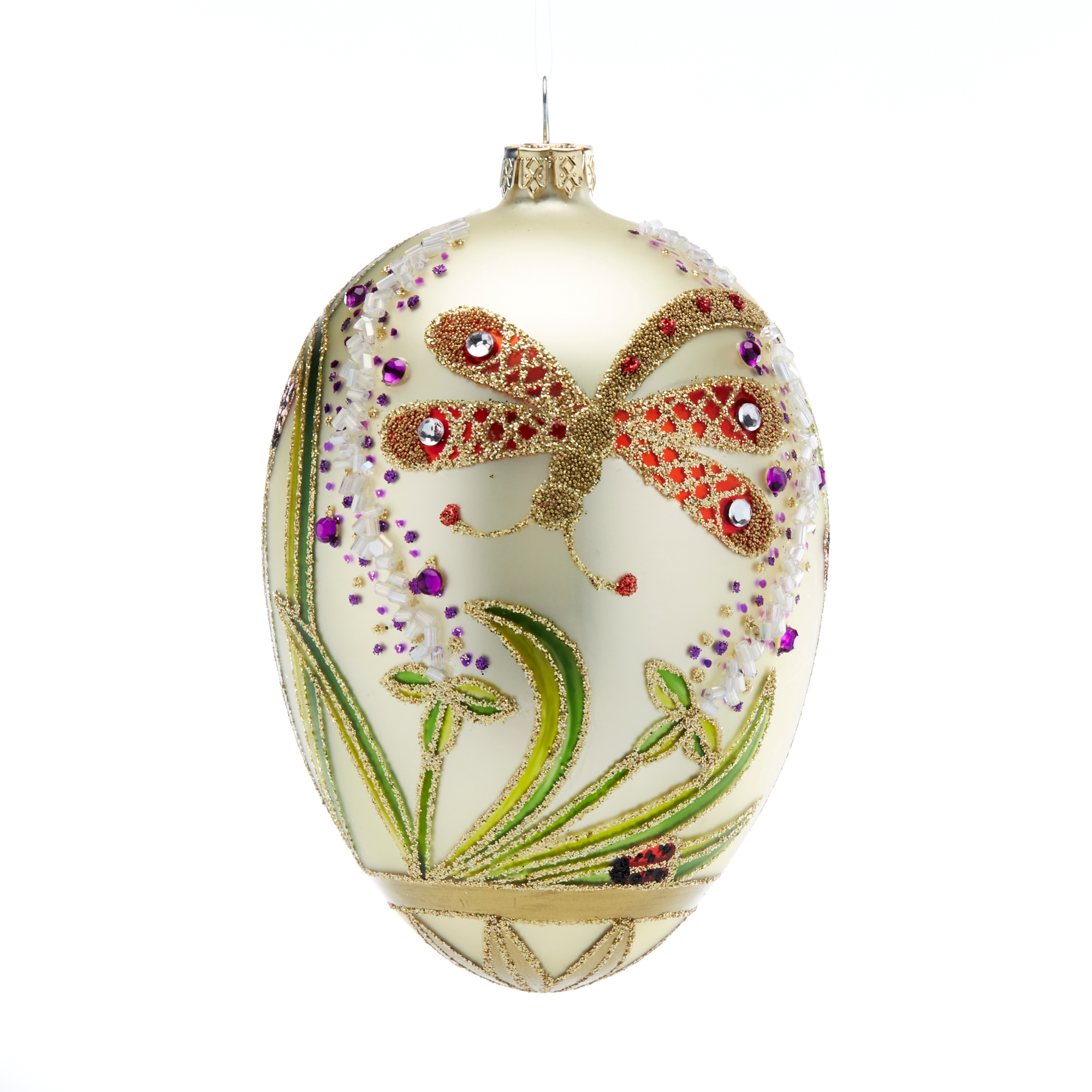 Garden Lover's Secret Garden Egg Christmas Ornament | Gump's