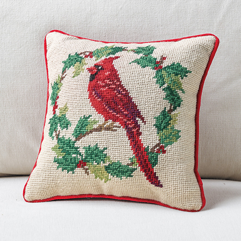 Pillows Embroidered, Needlepoint, and Decorative Pillows Gump?s